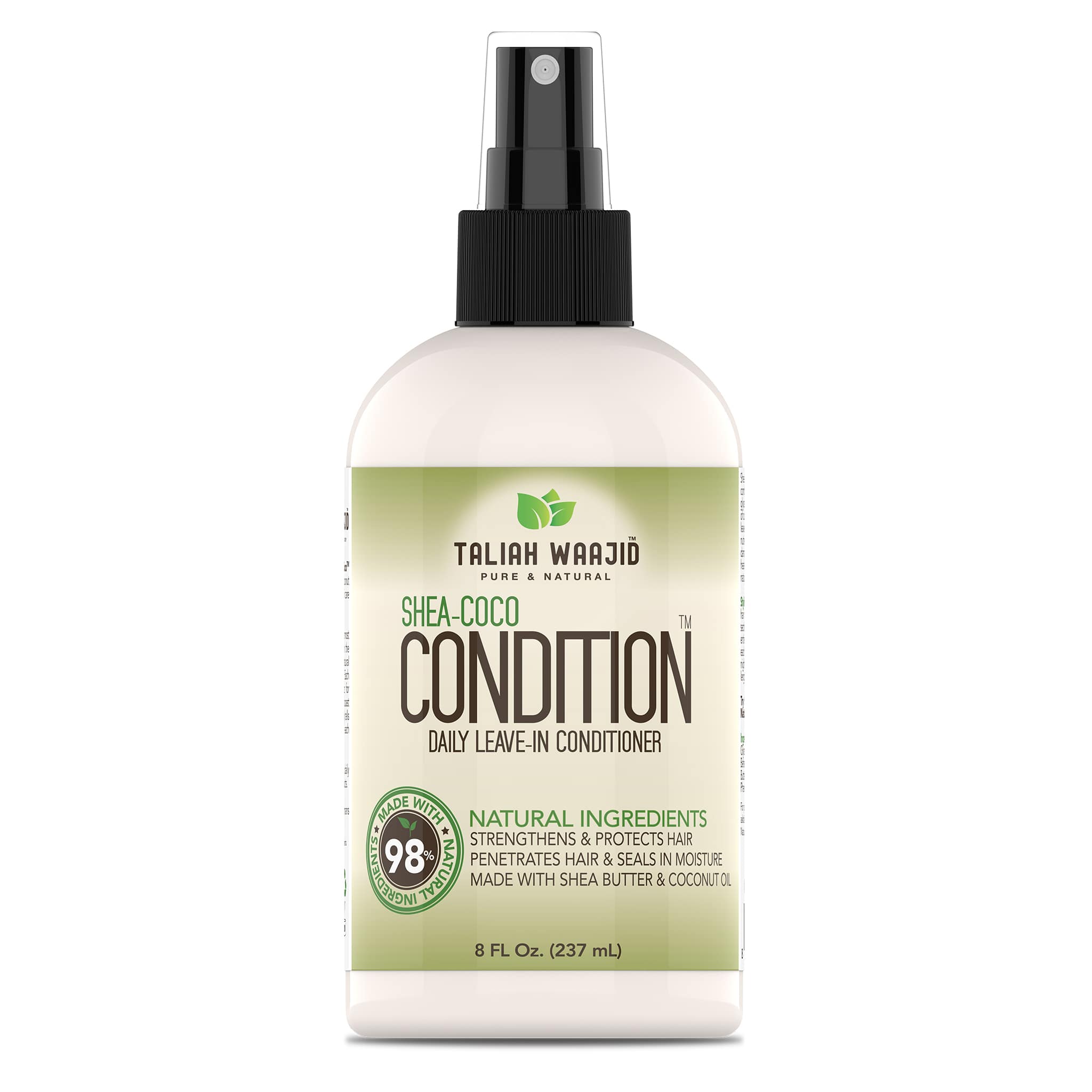 Taliah Waajid Pure & Natural Shea-Coco Leave-In Condition 8oz