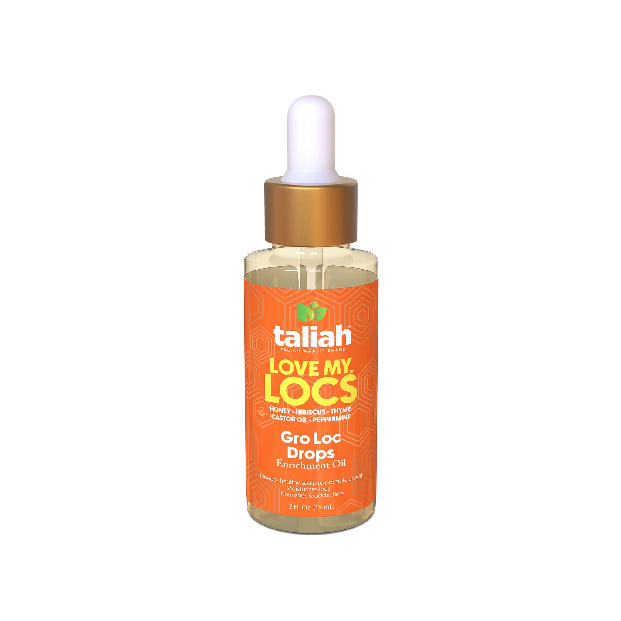 Taliah Waajid Gro Loc Drops Enrichment Oil 2oz | Love My Locs