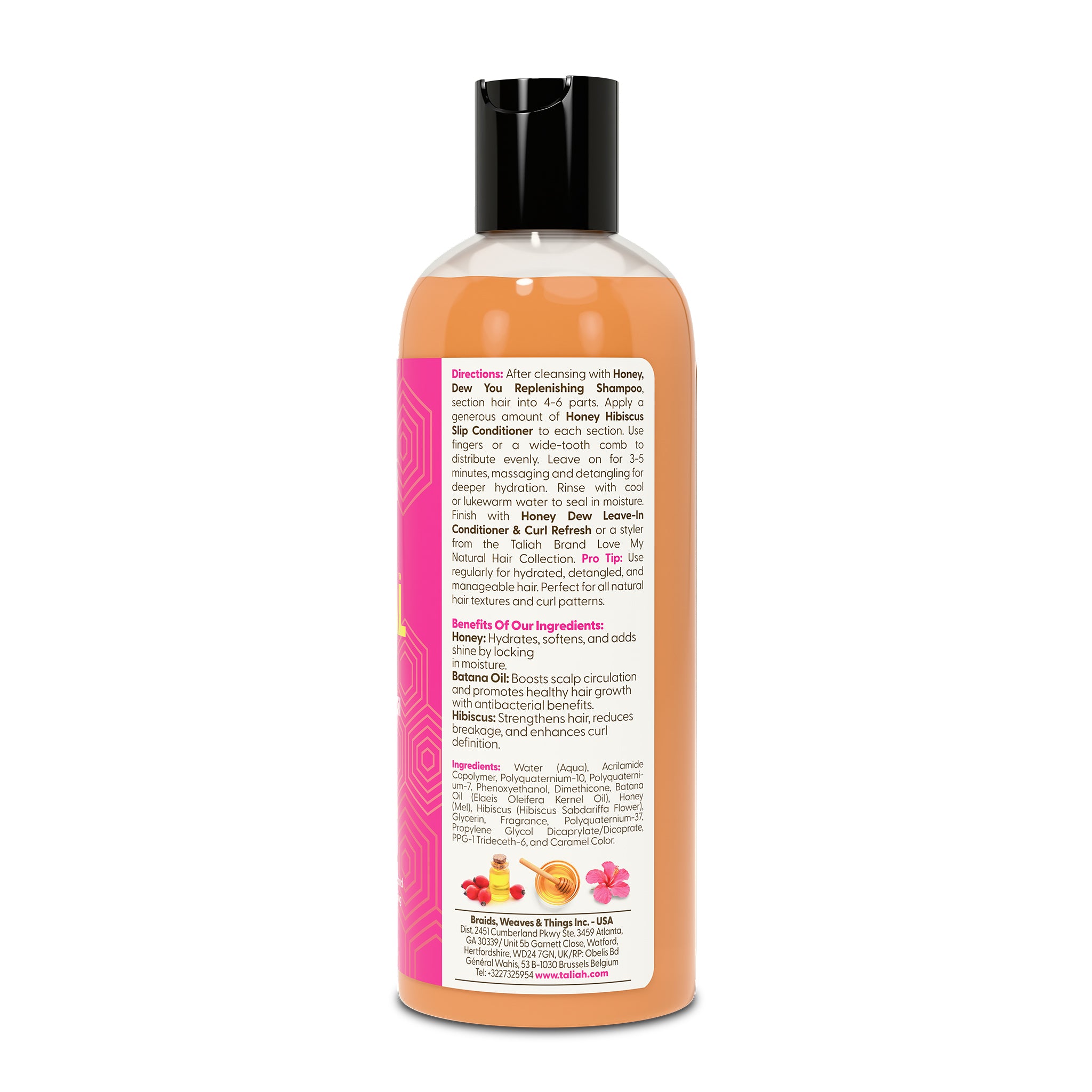 Image of Taliah Waajid Honey Hibiscus Slip Conditioner 12oz