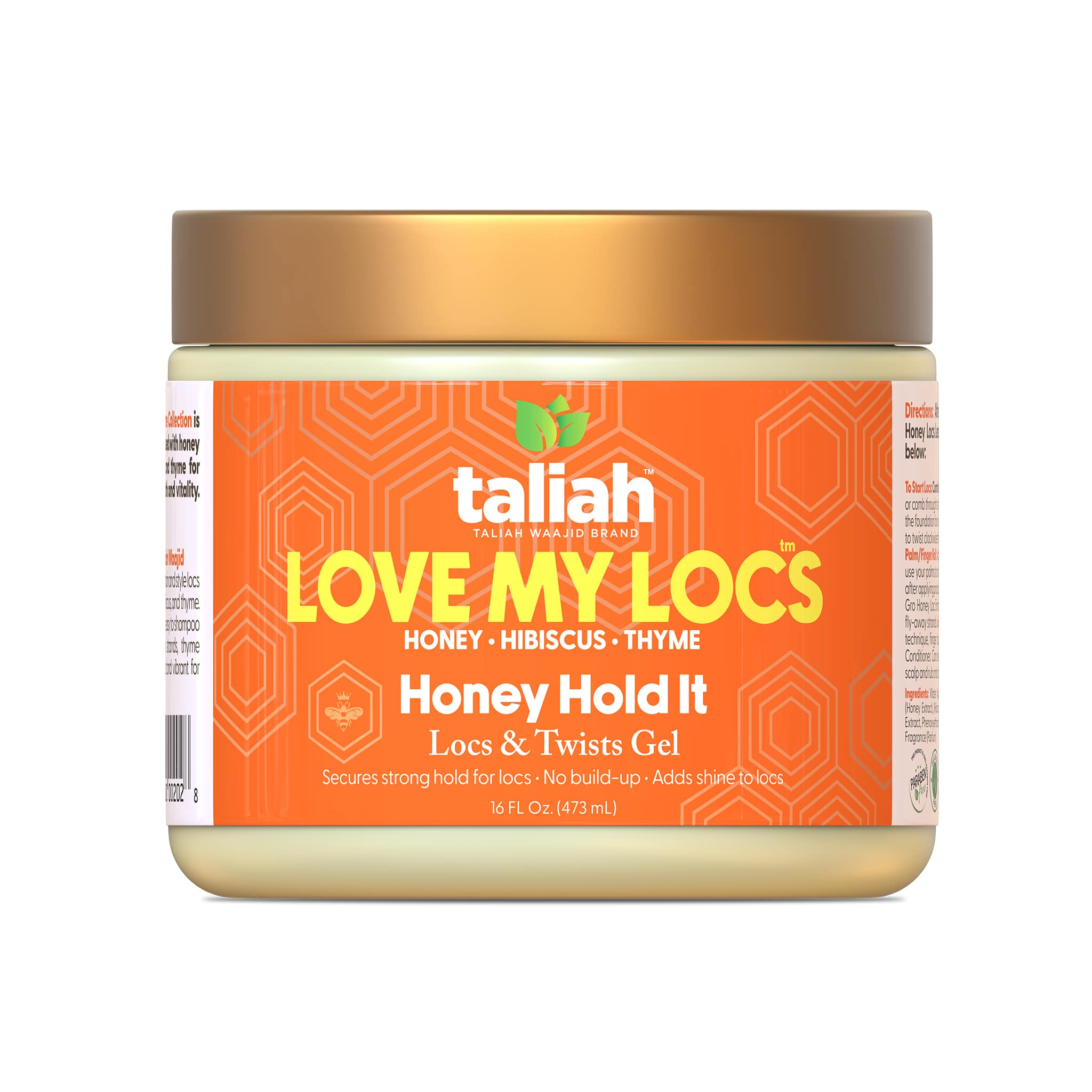 Taliah Waajid Love My Locs Honey Hold It Locs &amp; Twists Gel 16oz