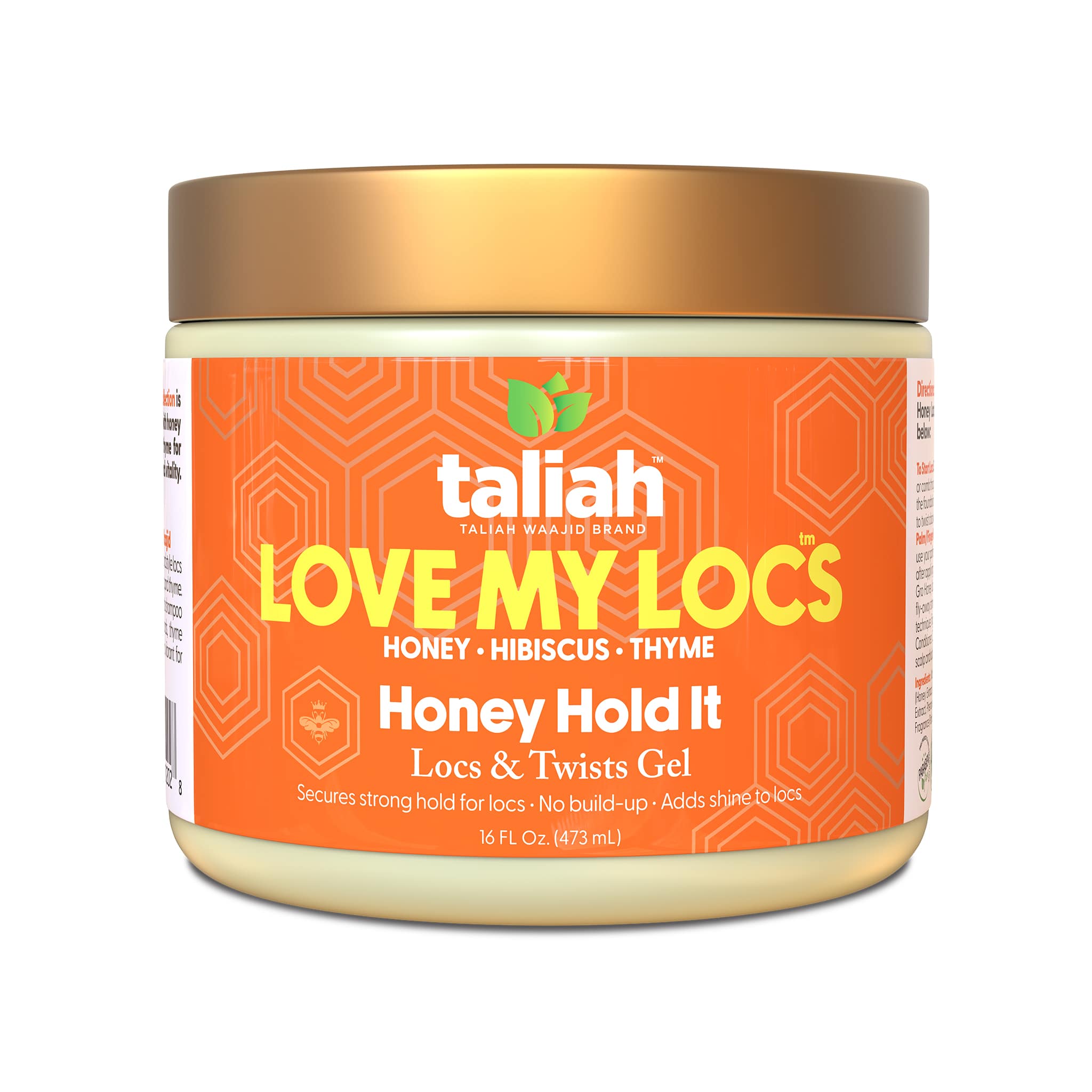 Taliah Waajid Love My Locs Honey Hold It Locs & Twists Gel 16oz