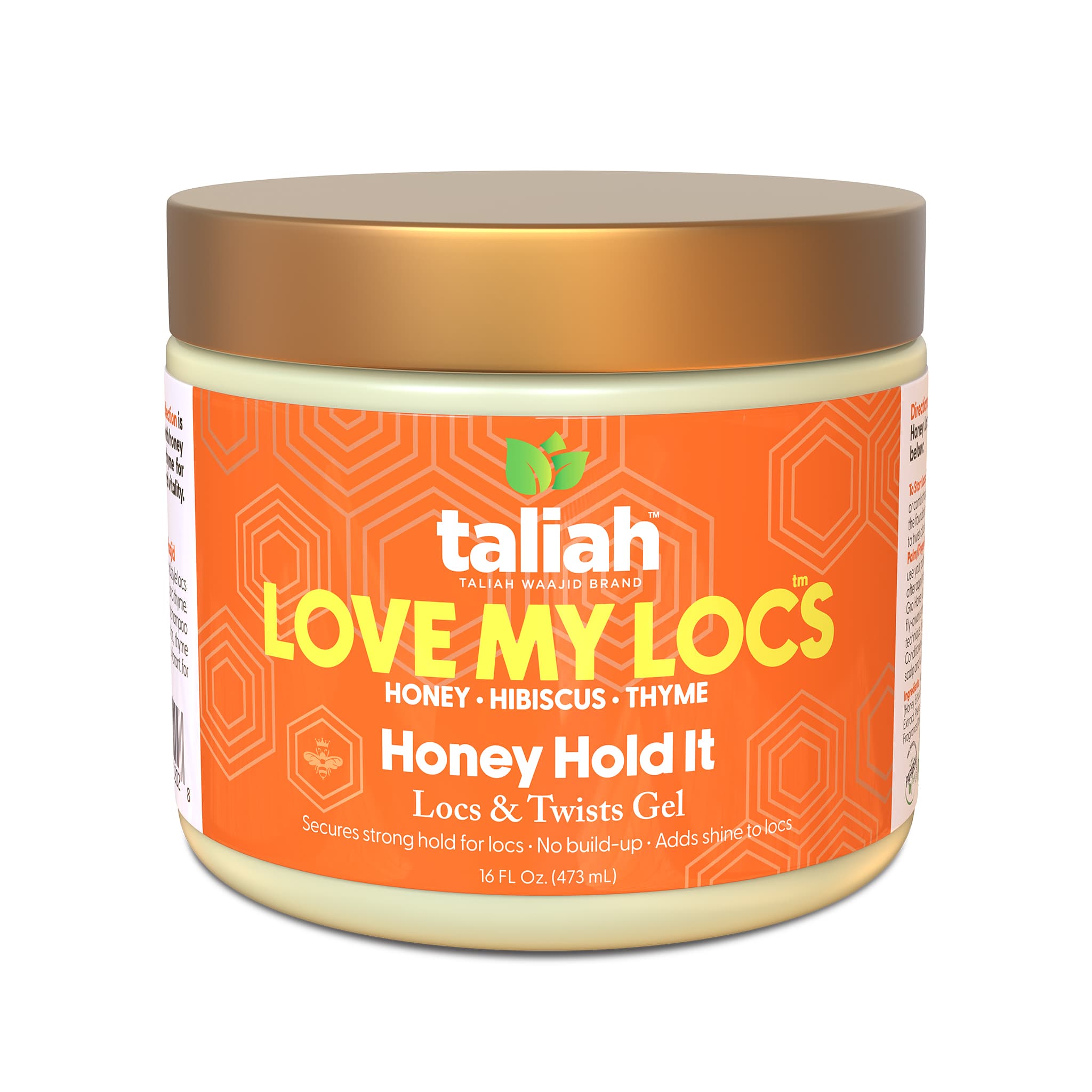 Taliah Waajid Love My Locs Honey Hold It Locs &amp; Twists Gel 16oz