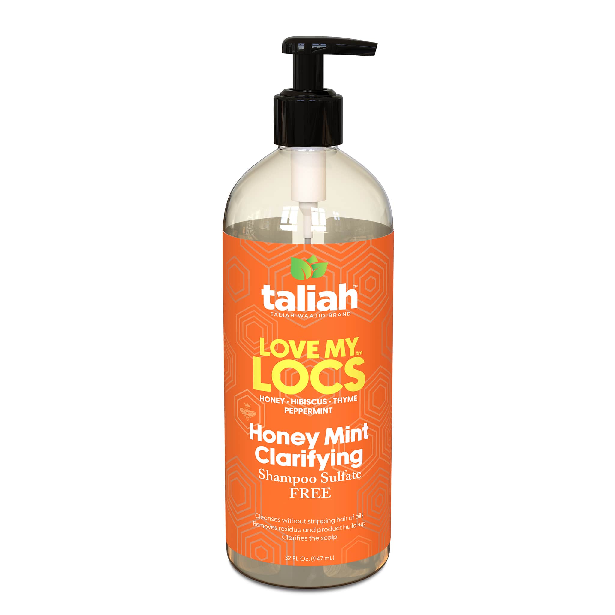 Taliah Waajid Love My Locs Honey Mint Clarifying Shampoo Sulfate FREE 32oz