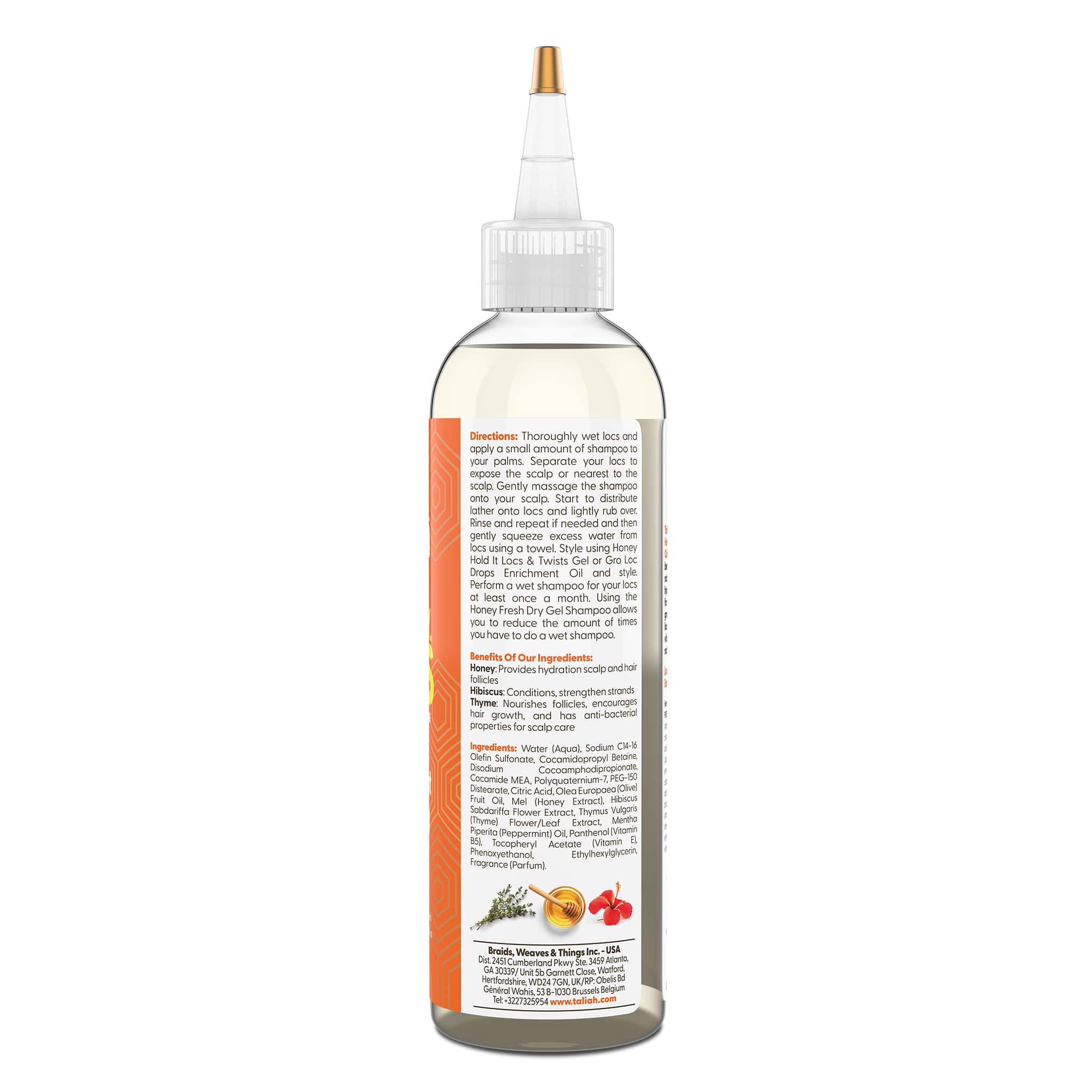 Image of Taliah Waajid Love My Locs Honey Mint Clarifying Shampoo Sulfate FREE 8oz