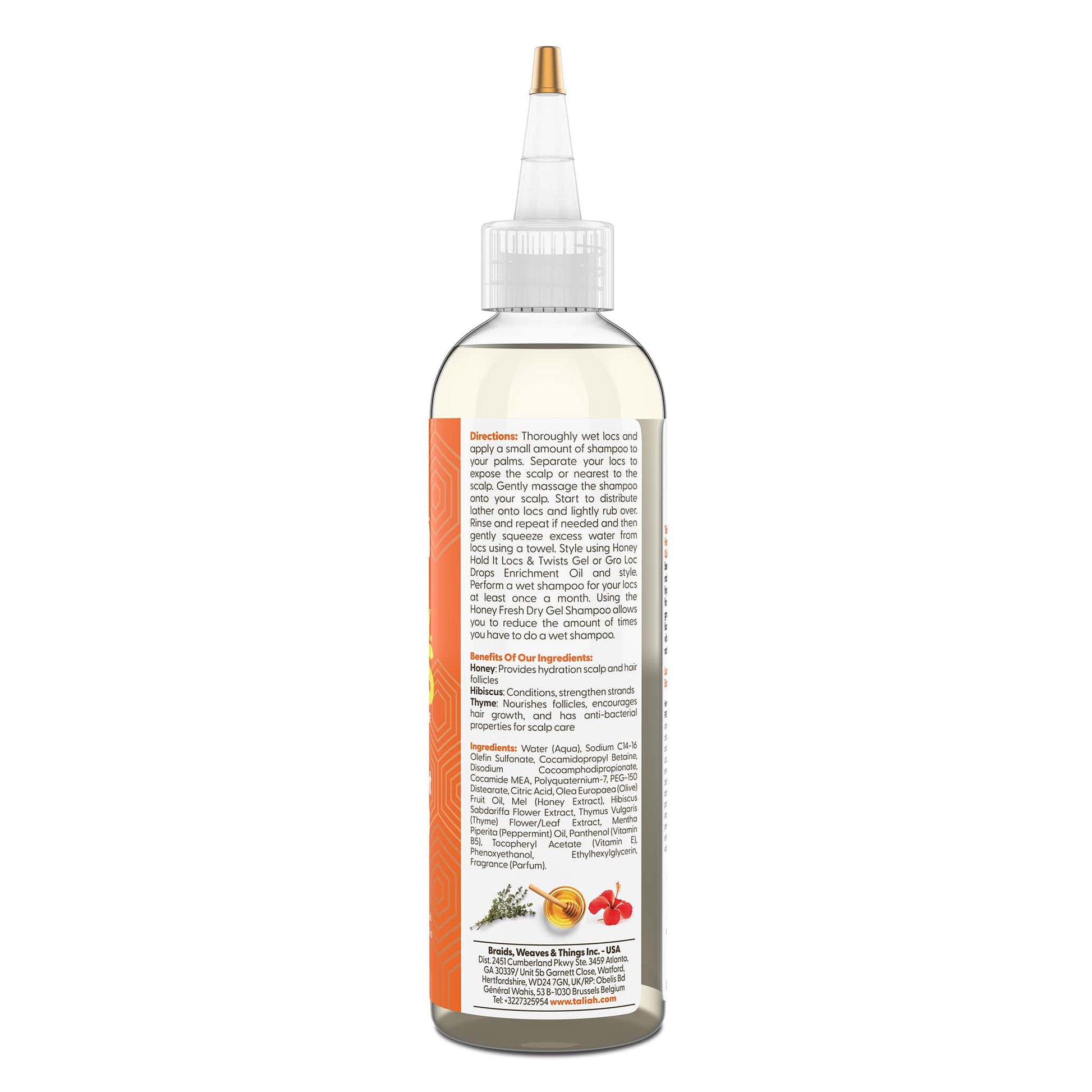 Taliah Waajid Love My Locs Honey Mint Clarifying Shampoo Sulfate FREE 8oz