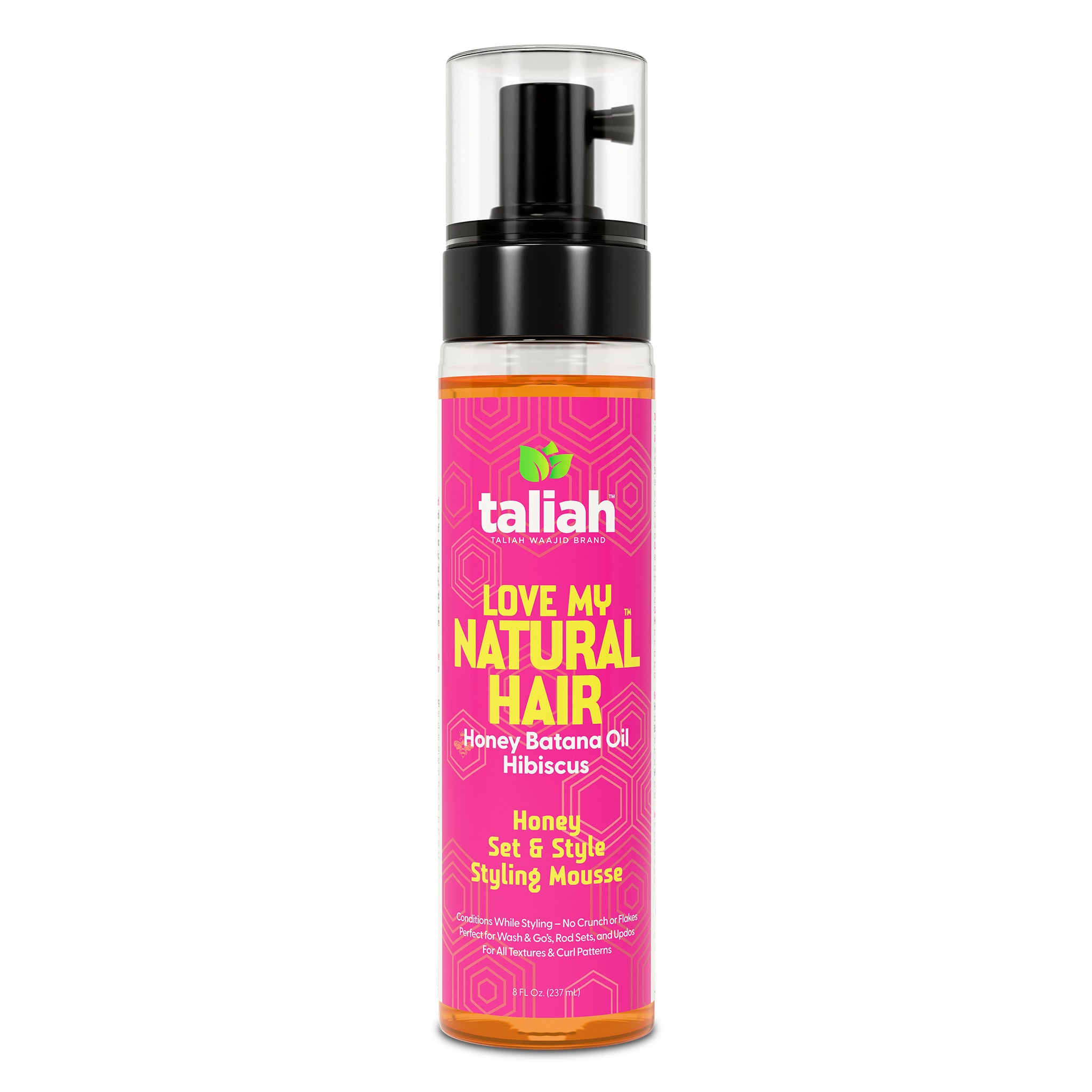 Image of Taliah Waajid Love My Natural Hair Honey Set & Style Styling Mousse 8oz