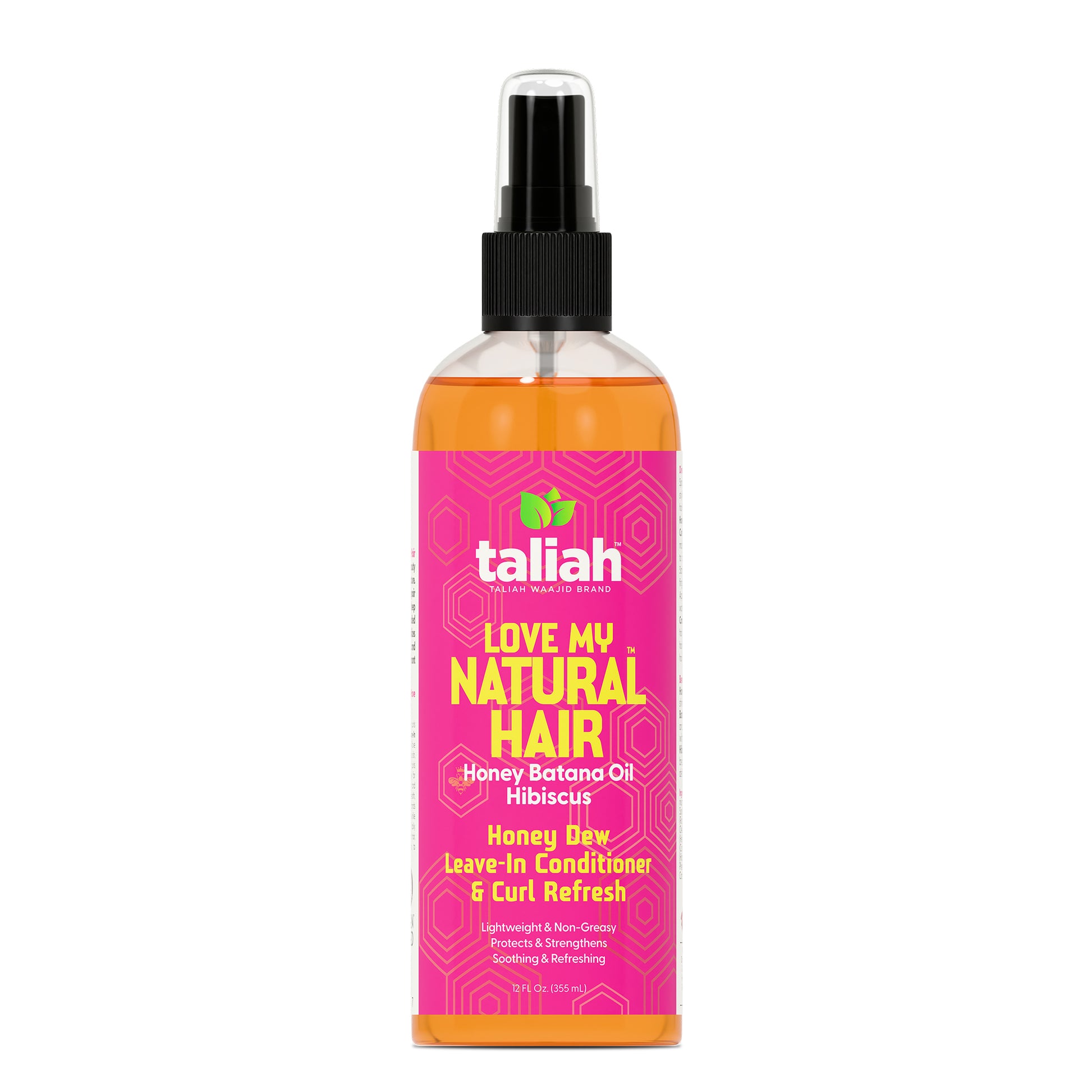 Taliah Waajid Love My Natural Hair Honey Dew Leave-In Conditioner & Curl Refresh 12oz