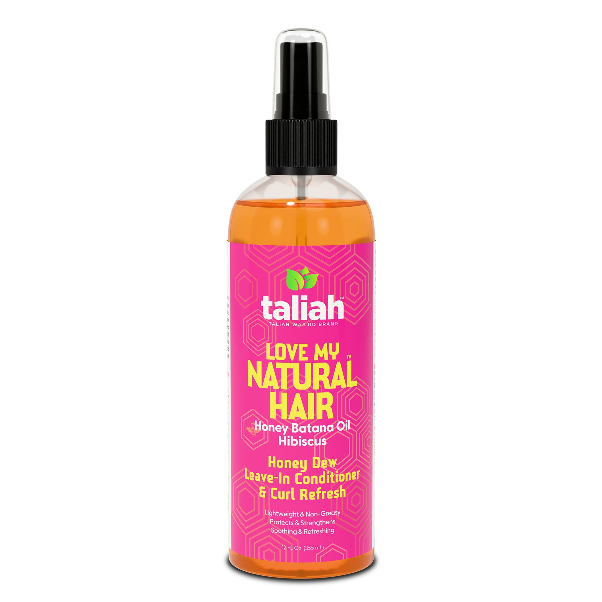 Taliah Waajid Love My Natural Hair Honey Dew Leave-In Conditioner & Curl Refresh 12oz
