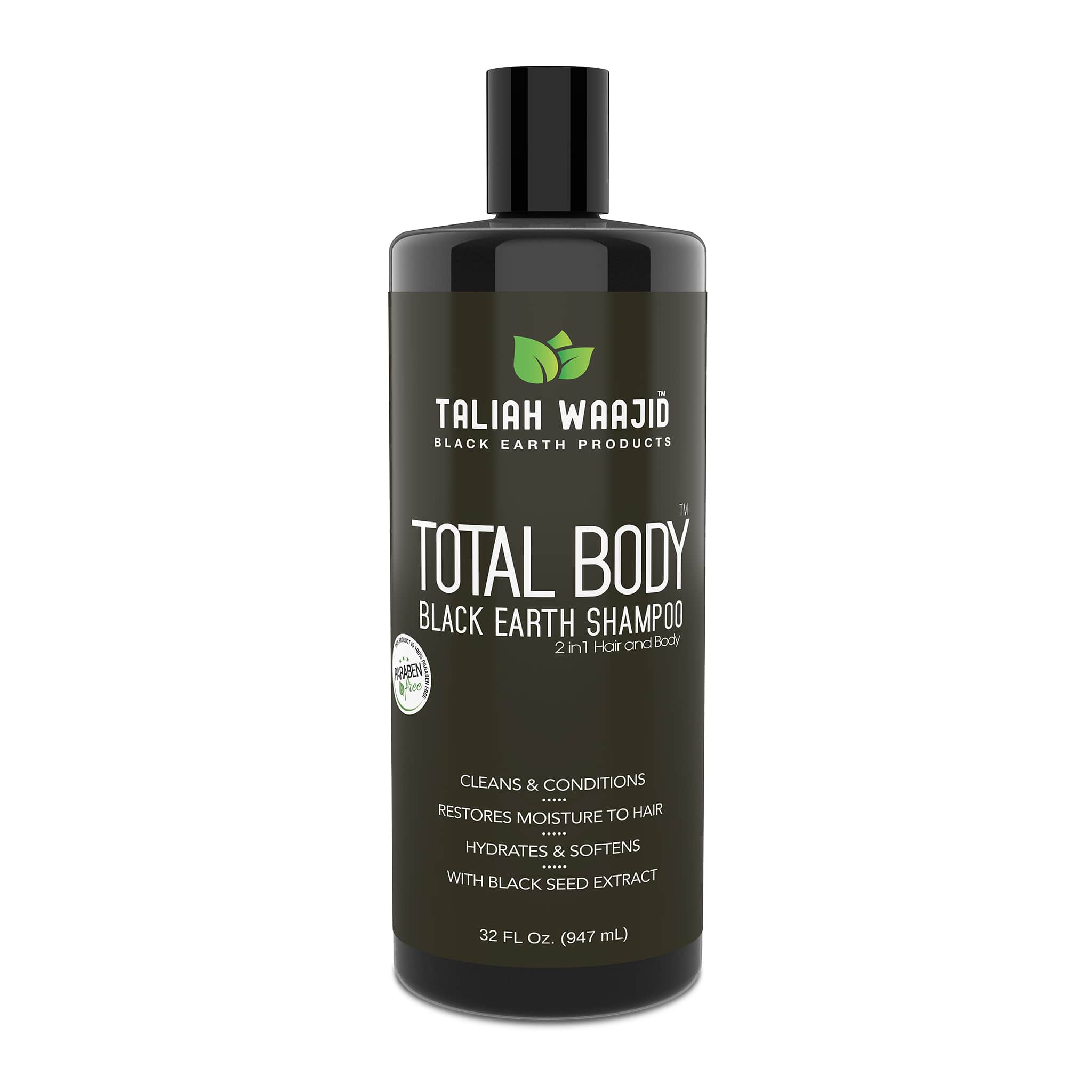 Black Earth Products Total Body Black Earth Shampoo 32oz – Taliah