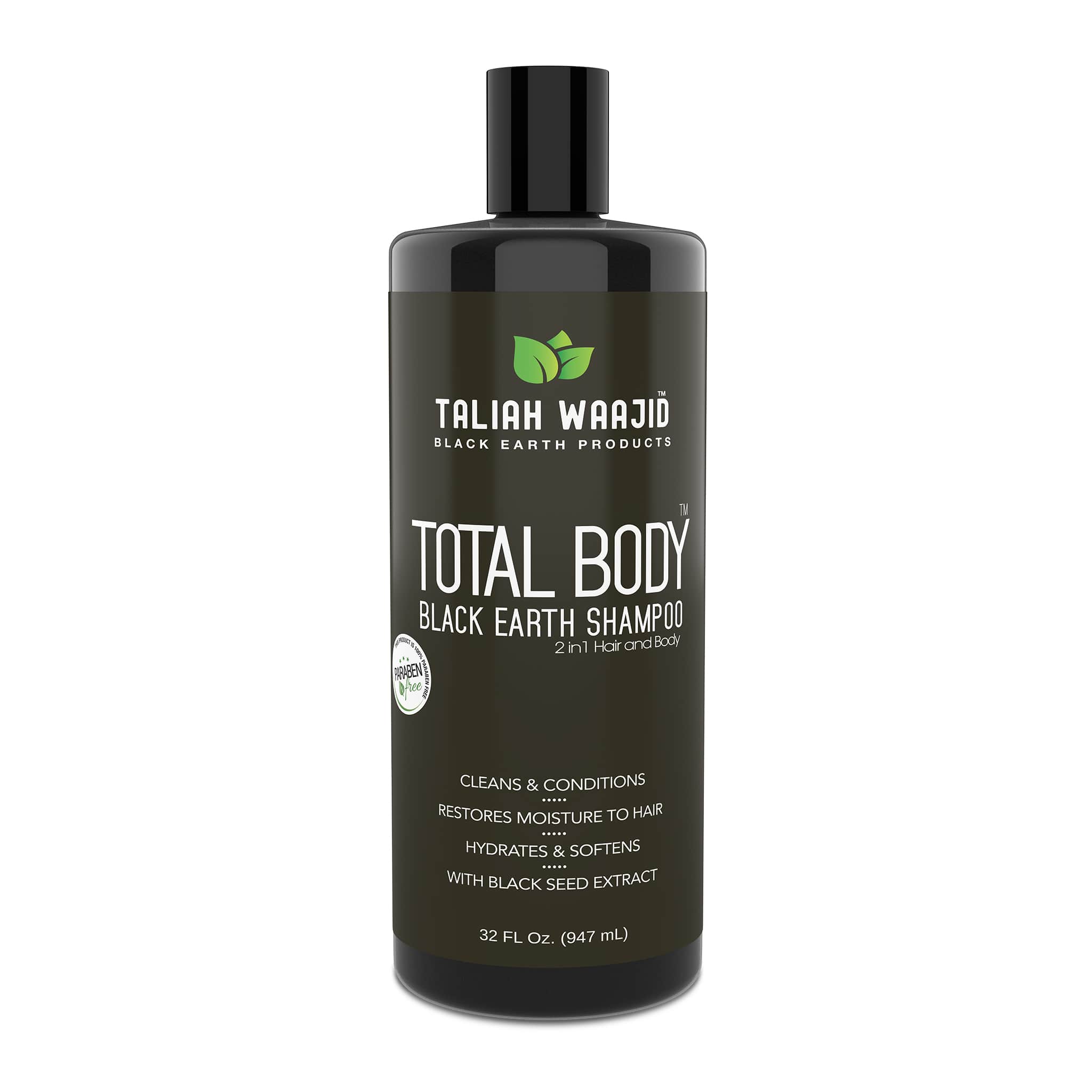 Total Body Black Earth Shampoo 32oz