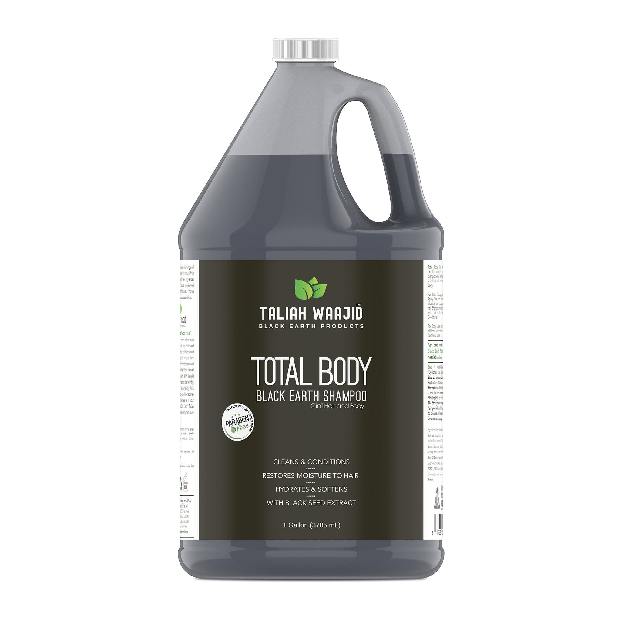 Image of Black Earth Products Total Body Black Earth Shampoo 1 Gallon