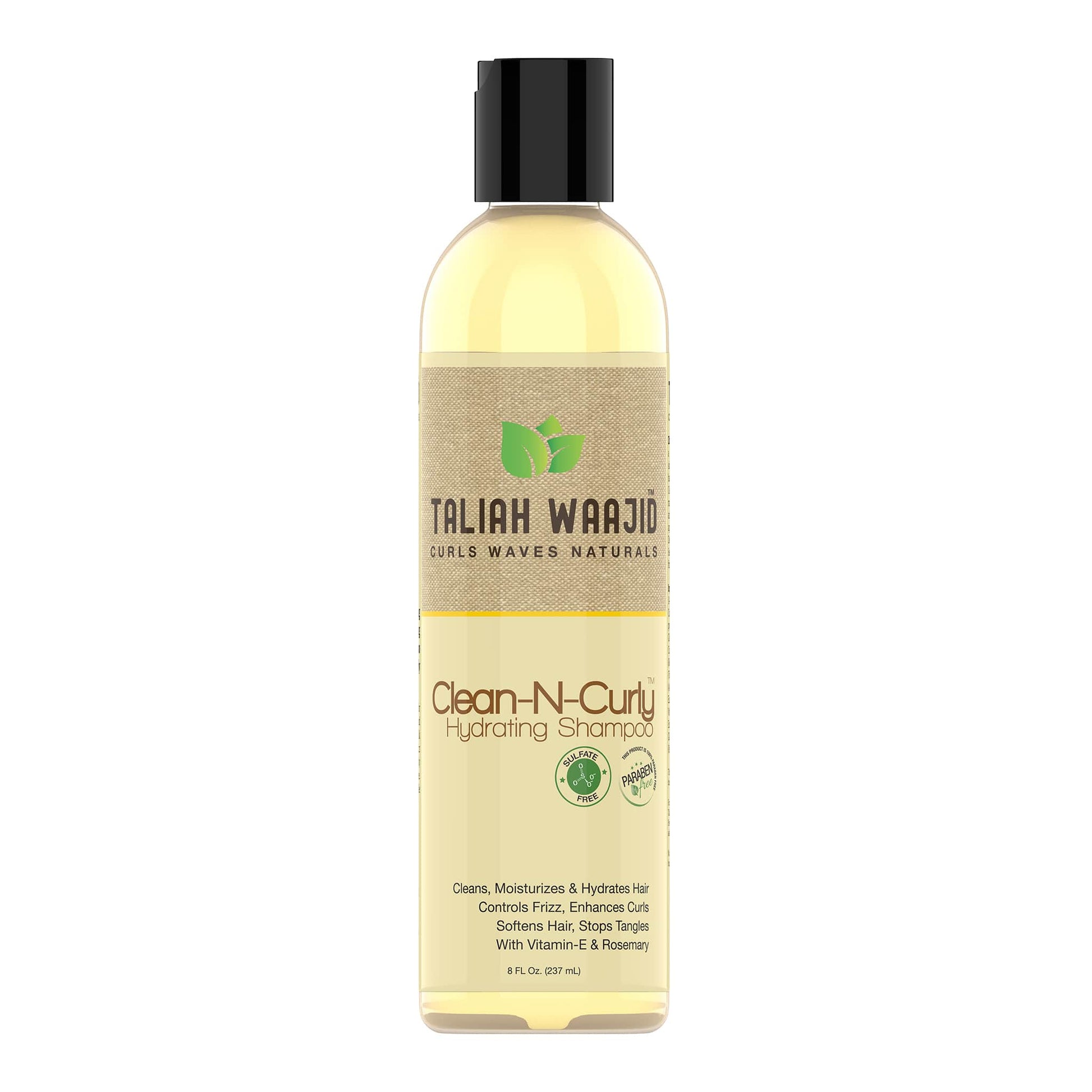 Taliah Waajid Curls, Waves, Naturals Clean-N-Curly Hydrating Shampoo 8oz