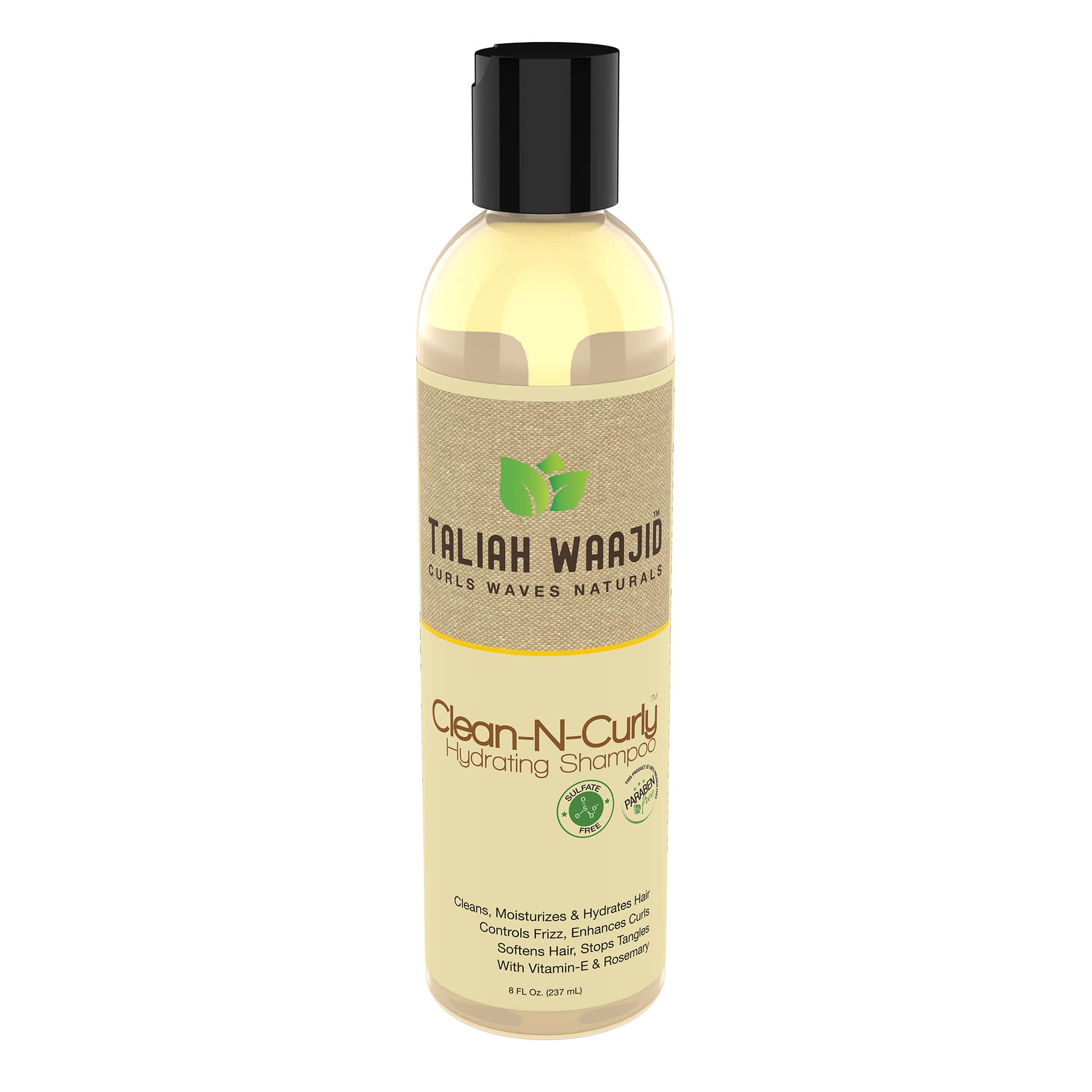 Taliah Waajid Curls, Waves, Naturals Clean-N-Curly Hydrating Shampoo 8oz