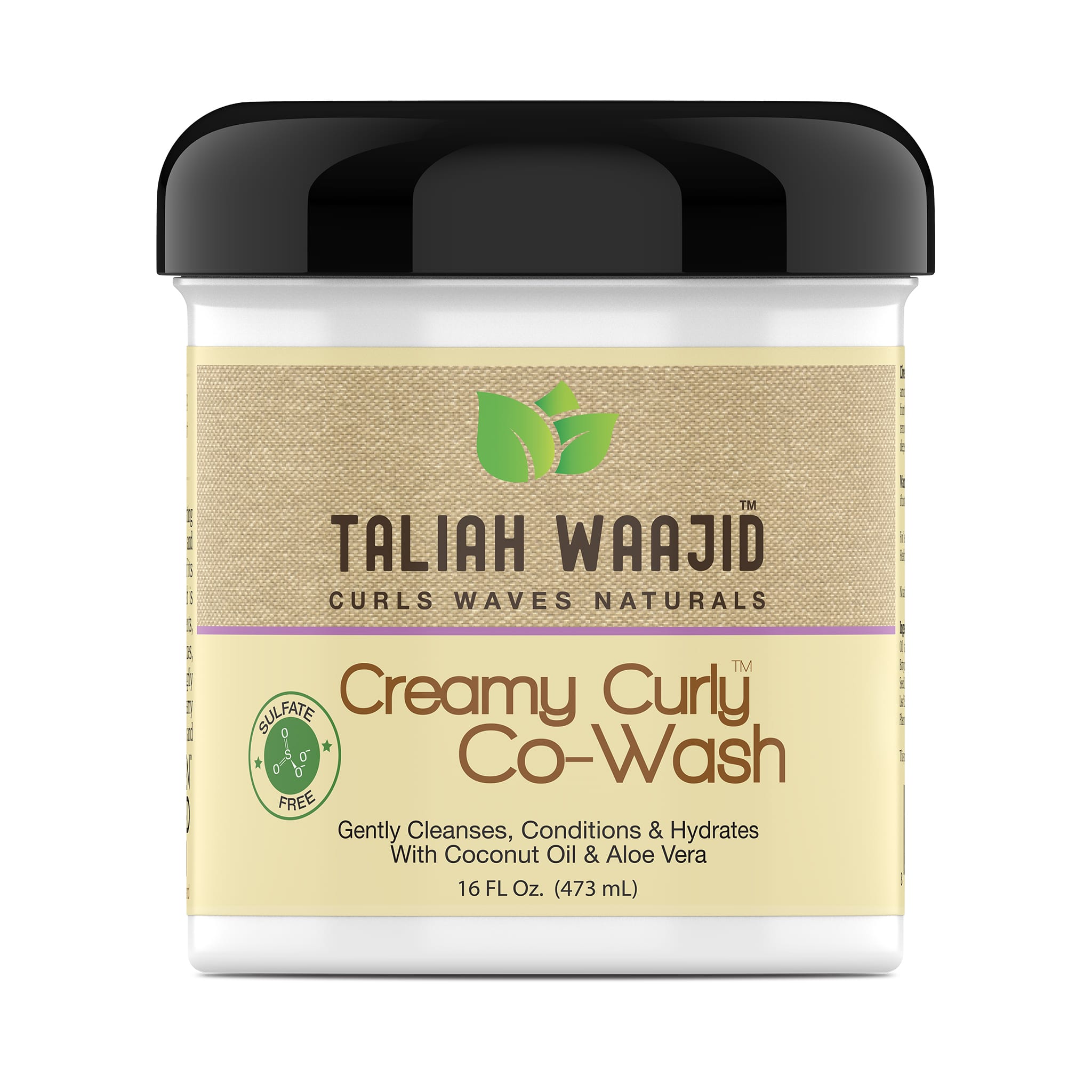Taliah Waajid Curls, Waves, Naturals Creamy Curly Co-Wash 16oz