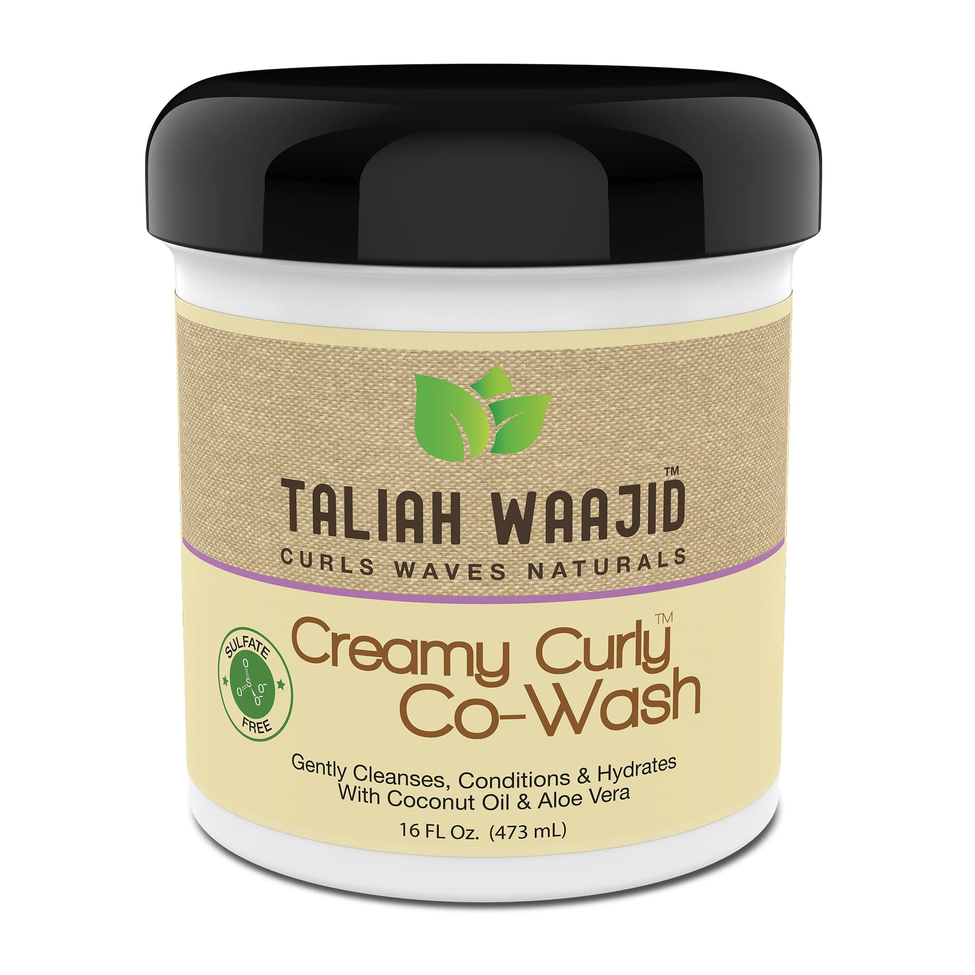 Taliah Waajid Curls, Waves, Naturals Creamy Curly Co-Wash 16oz