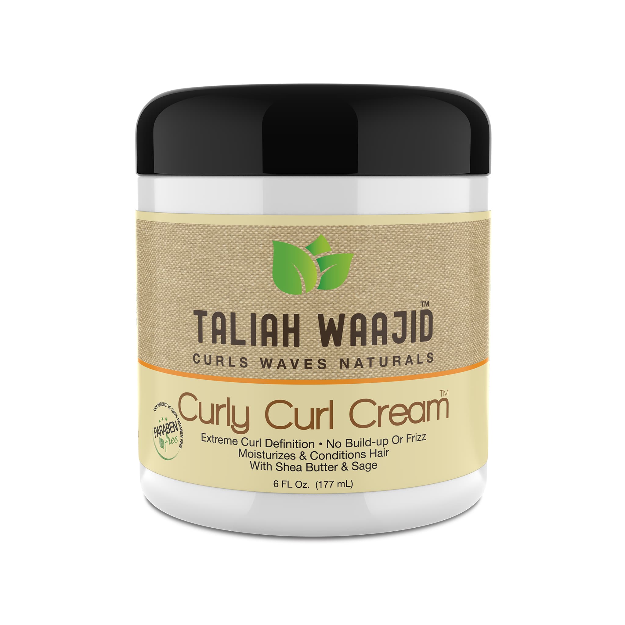 Image of Taliah Waajid Curls, Waves & Naturals Curly Curl Cream 6oz