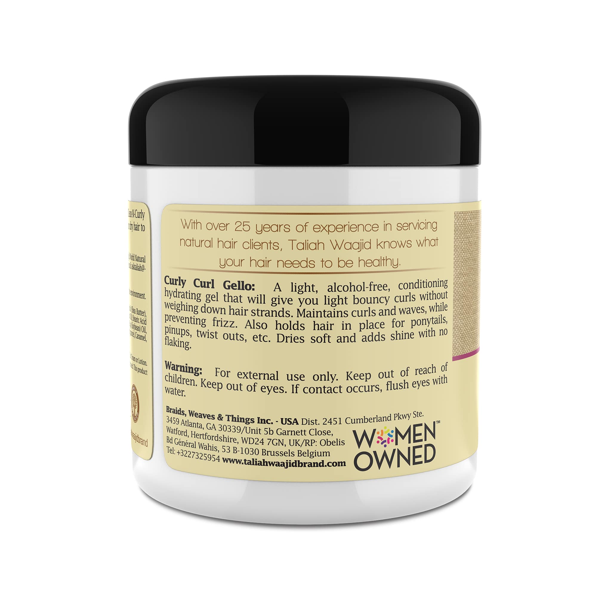 Image of Taliah Waajid Curls, Waves & Naturals Curly Curl “Gello” 6oz