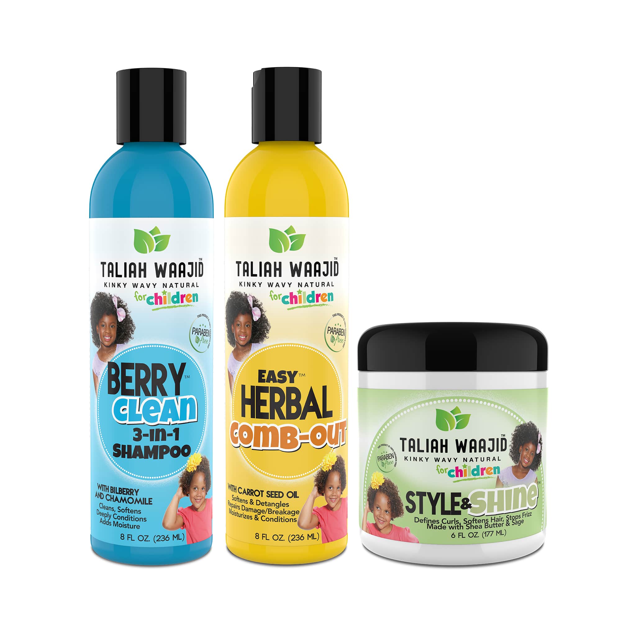 Image of Taliah Waajid Easy Bundle - For Natural Curly & Wavy Hair Textures (For Children)