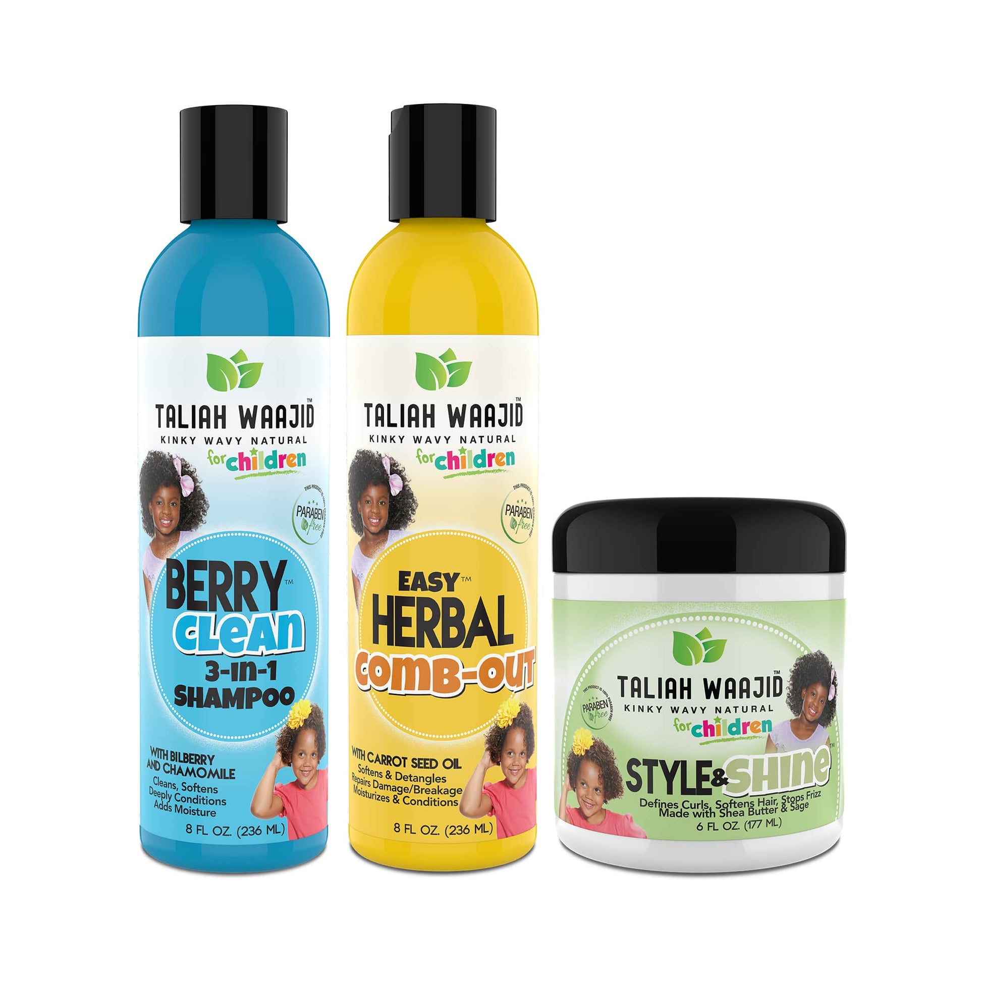 Taliah Waajid Easy Bundle - For Natural Curly & Wavy Hair Textures (For Children)