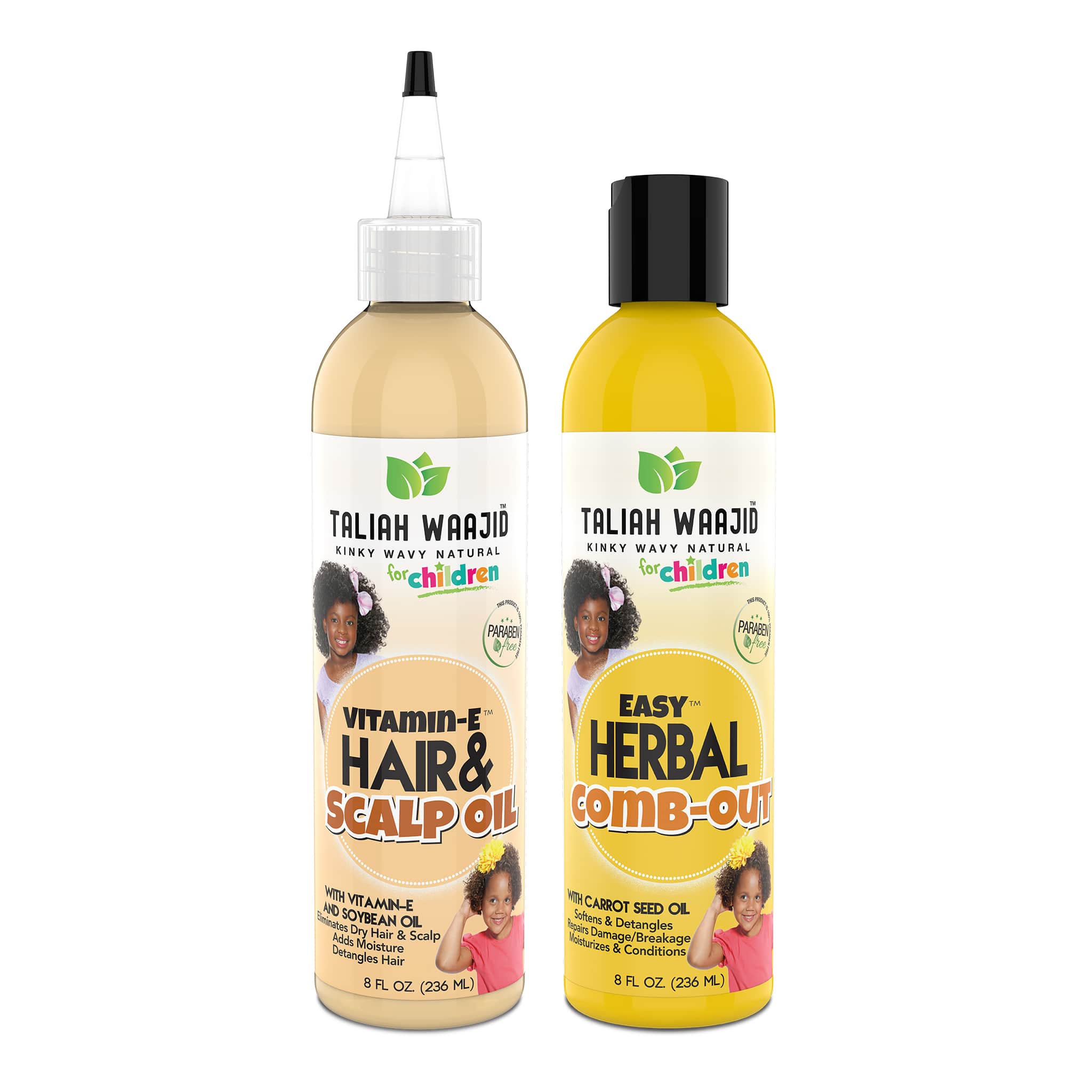 Image of Taliah Waajid Kinky Wavy Natural Daily Maintenance, Detangling (For Children)