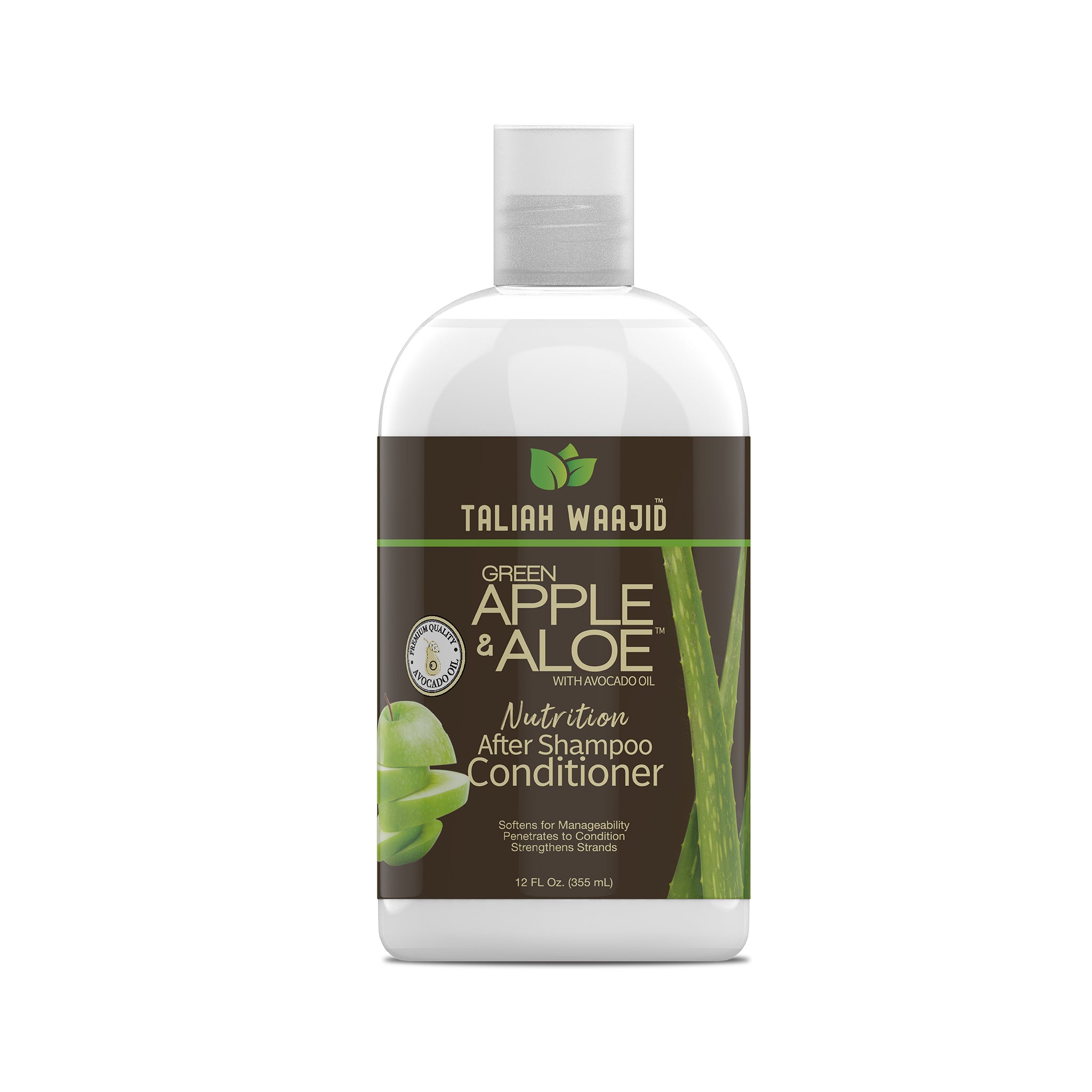 Taliah Waajid Apple Aloe Nutrition After Shampoo Conditioner 12oz