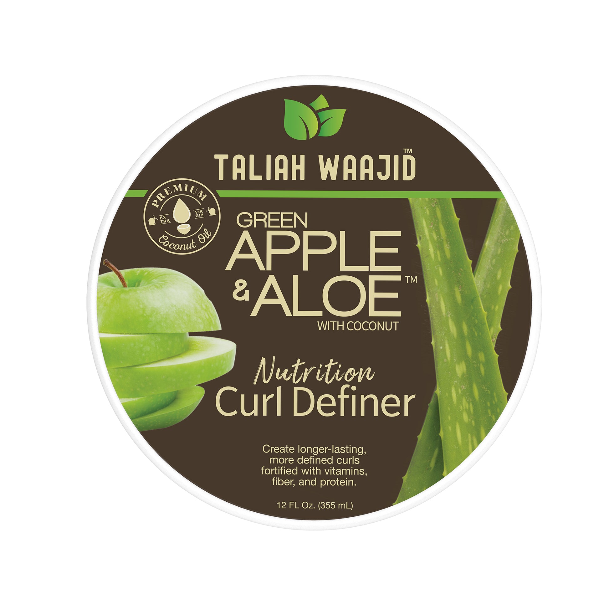 Taliah Waajid Green Apple & Aloe Nutrition Curl Definer 12oz