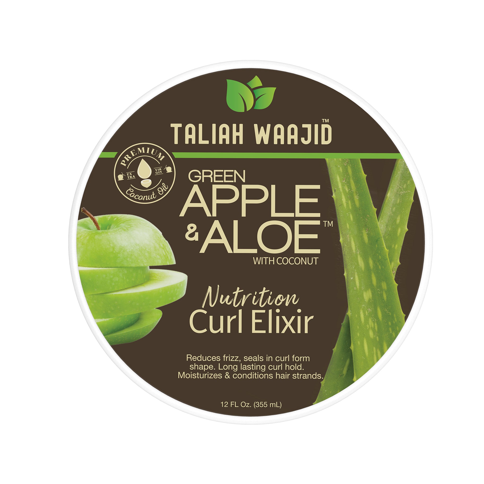 Image of Taliah Waajid Green Apple & Aloe Nutrition Curl Elixir 12oz