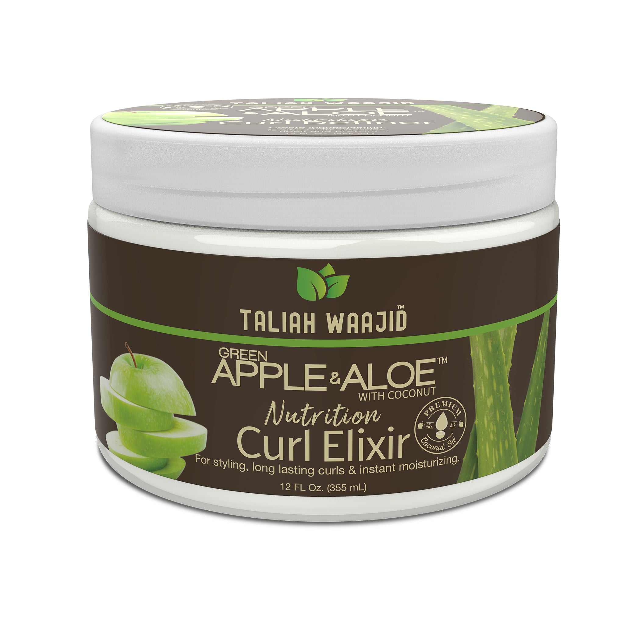 Image of Taliah Waajid Green Apple & Aloe Nutrition Curl Elixir 12oz