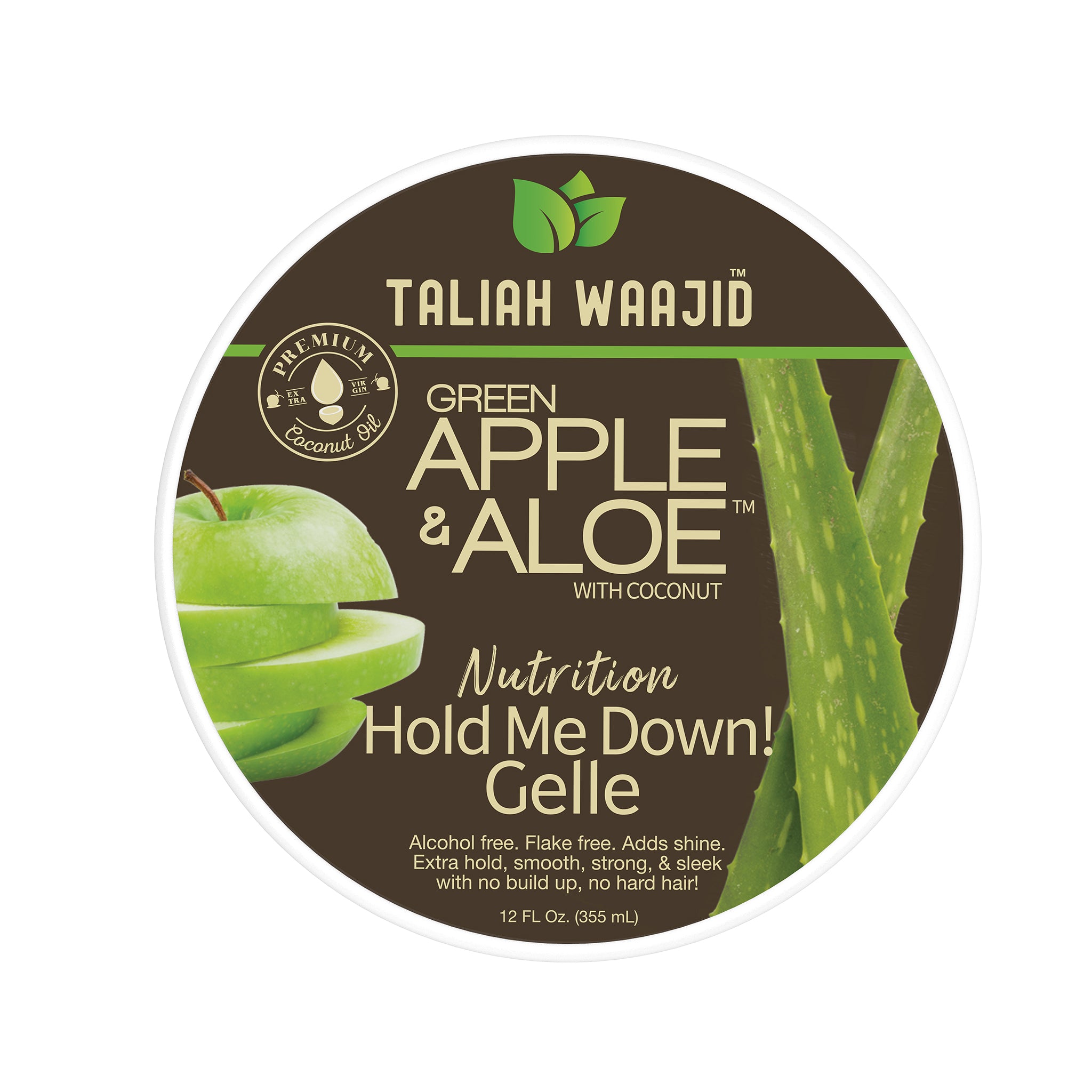 Taliah Waajid Green Apple & Aloe Nutrition Hold Me Down! Gelle 12oz