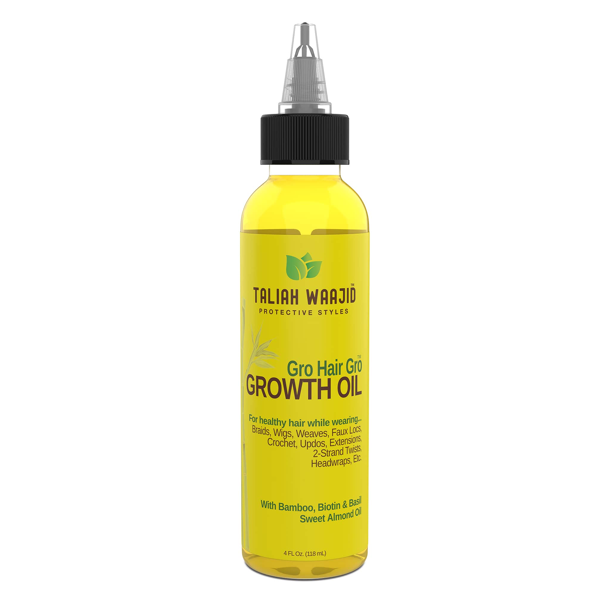 Image of Taliah Waajid Protective Styles Gro Hair Gro™ Bamboo And Coconut Milk Growth Oil 4oz