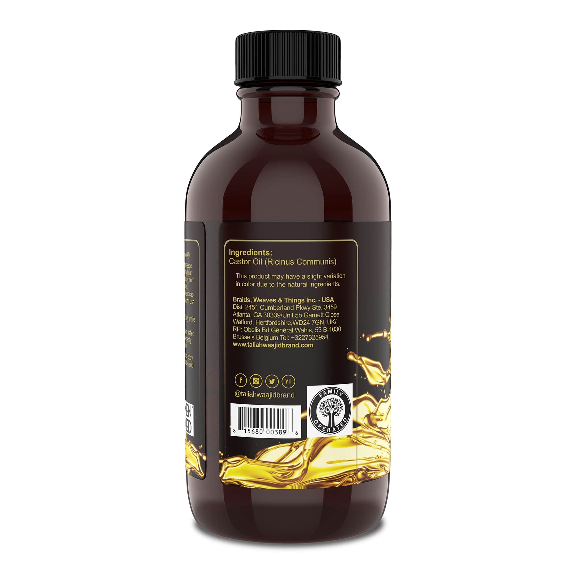 Taliah Waajid Jamaican Black Castor Oil Original 4oz