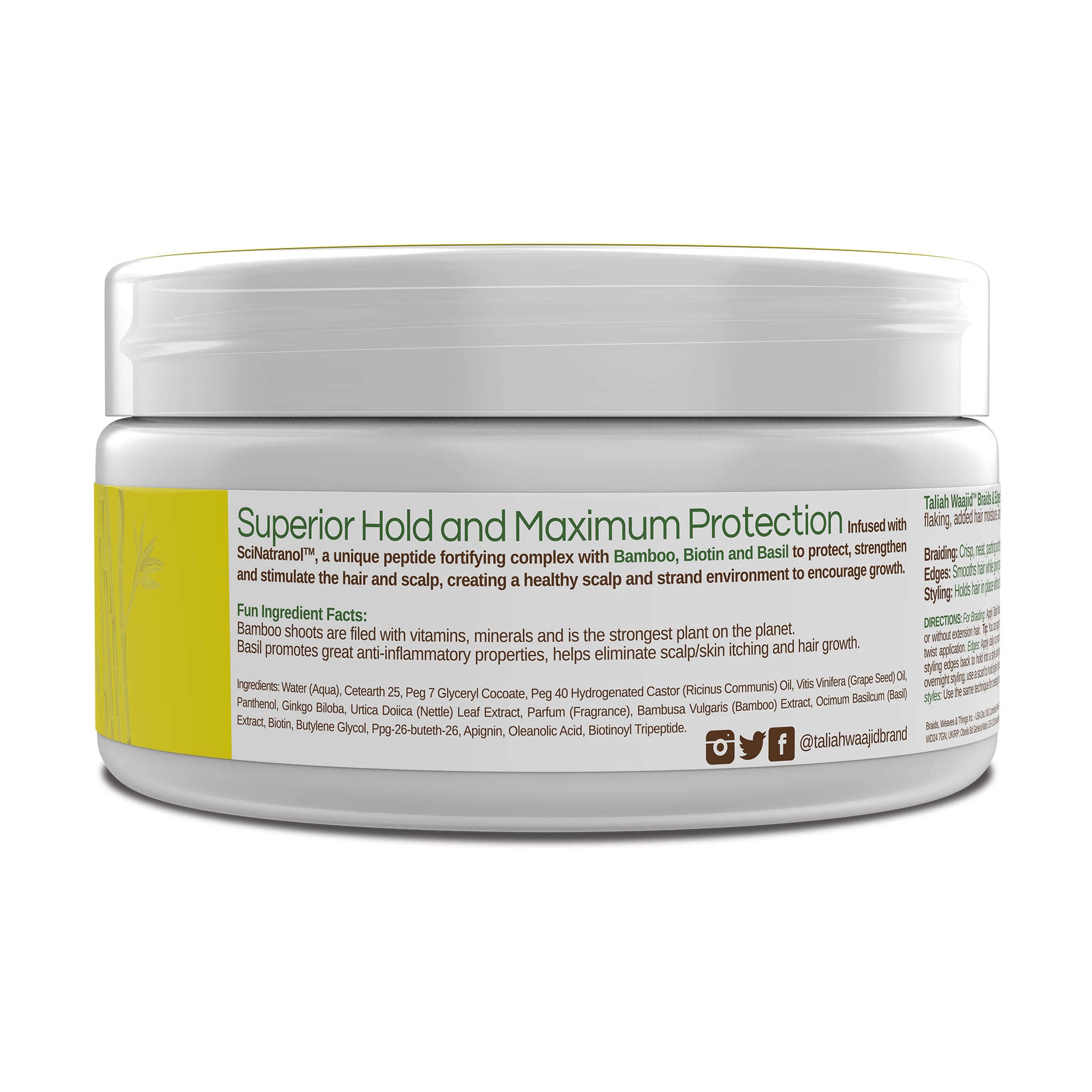 Image of Taliah Waajid Protective Styles Braids & Edges Smooth Holding Gel 8oz