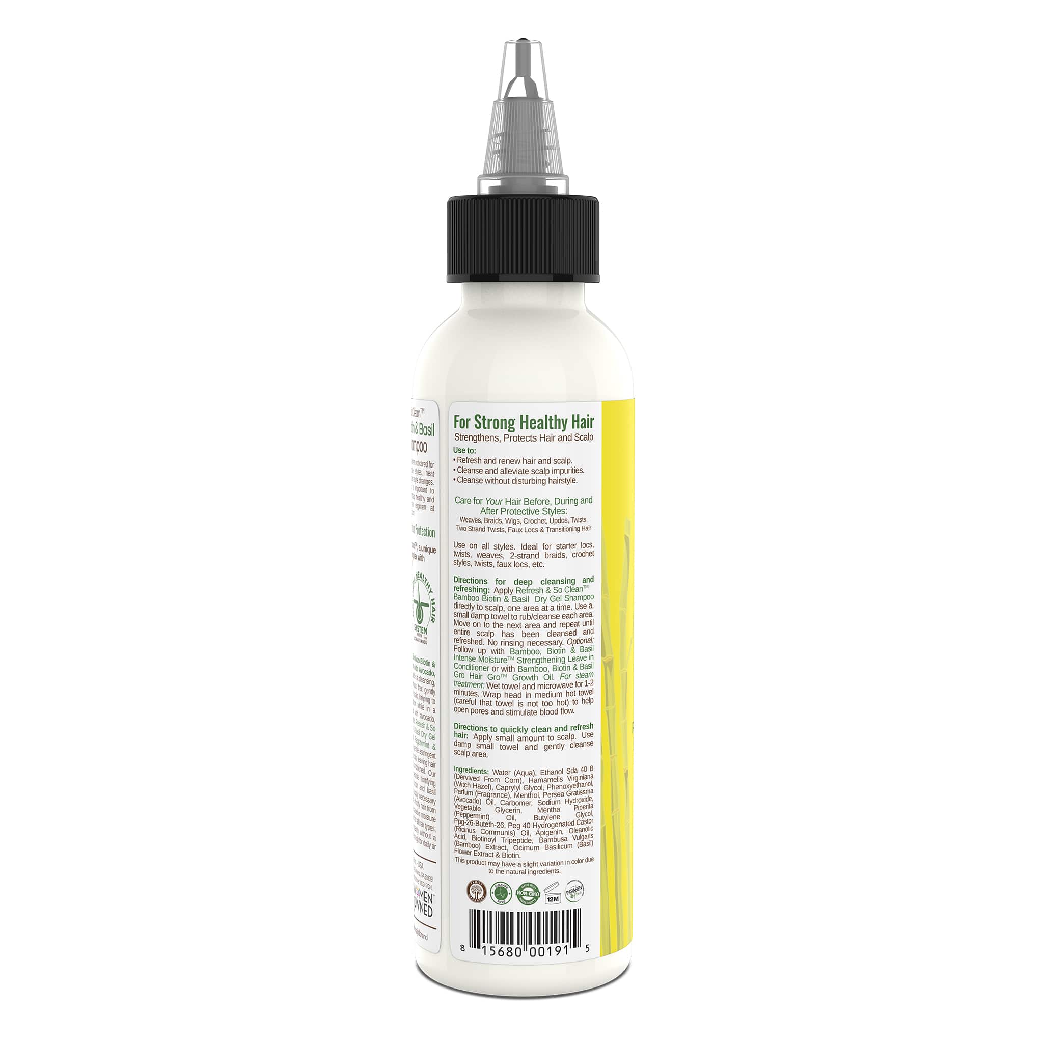 Image of Taliah Waajid Protective Styles Refresh And So Clean™ Bamboo, Avocado And Peppermint Dry Gel Shampoo 4oz