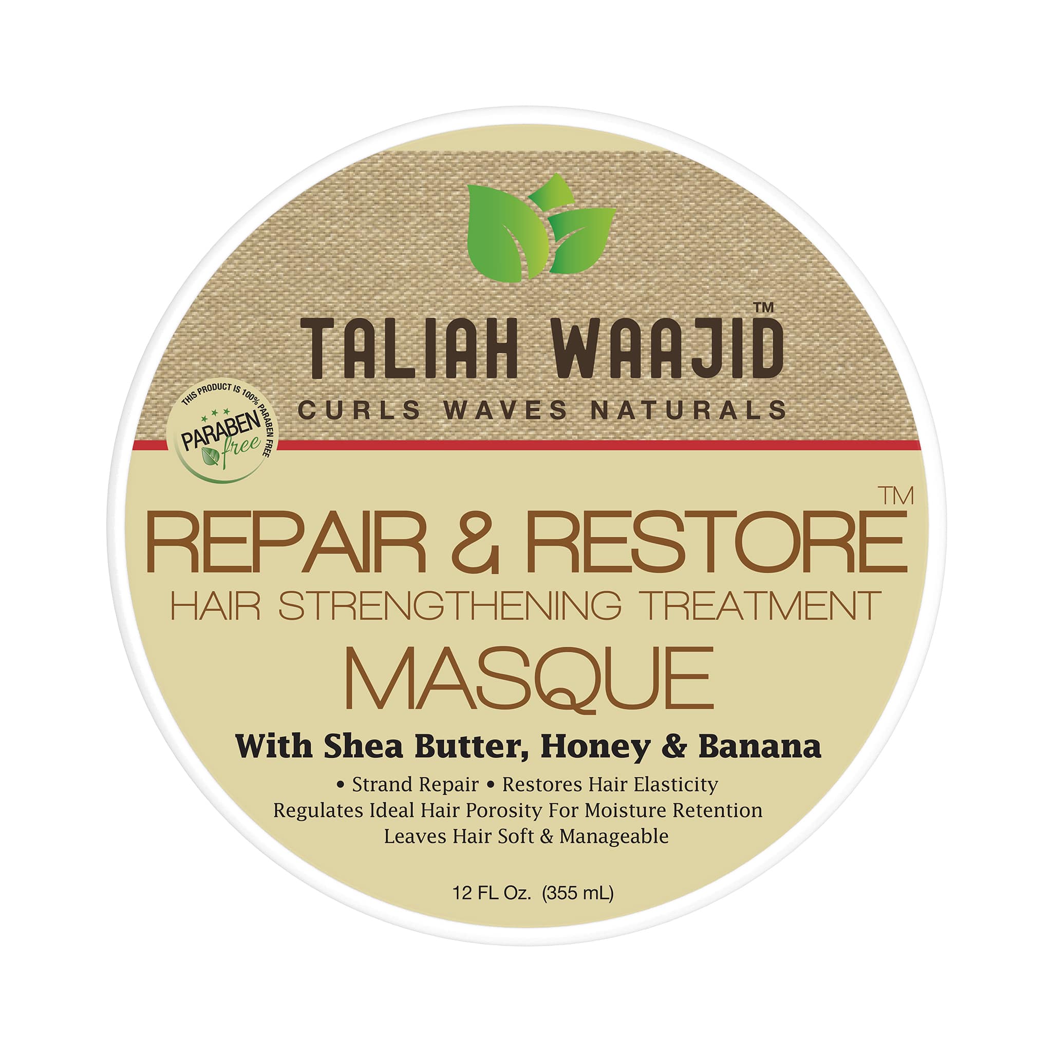Image of Taliah Waajid Curls, Waves & Naturals Repair & Restore 12oz