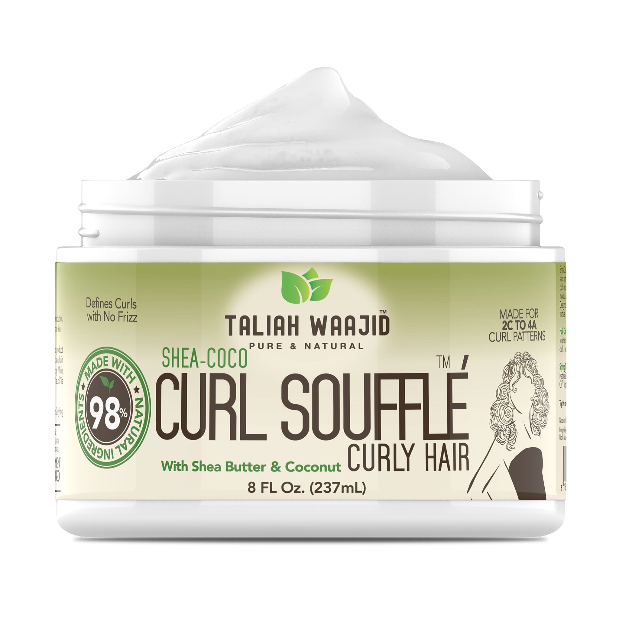 Taliah Waajid Pure & Natural Shea Coco Curly Hair Souffle