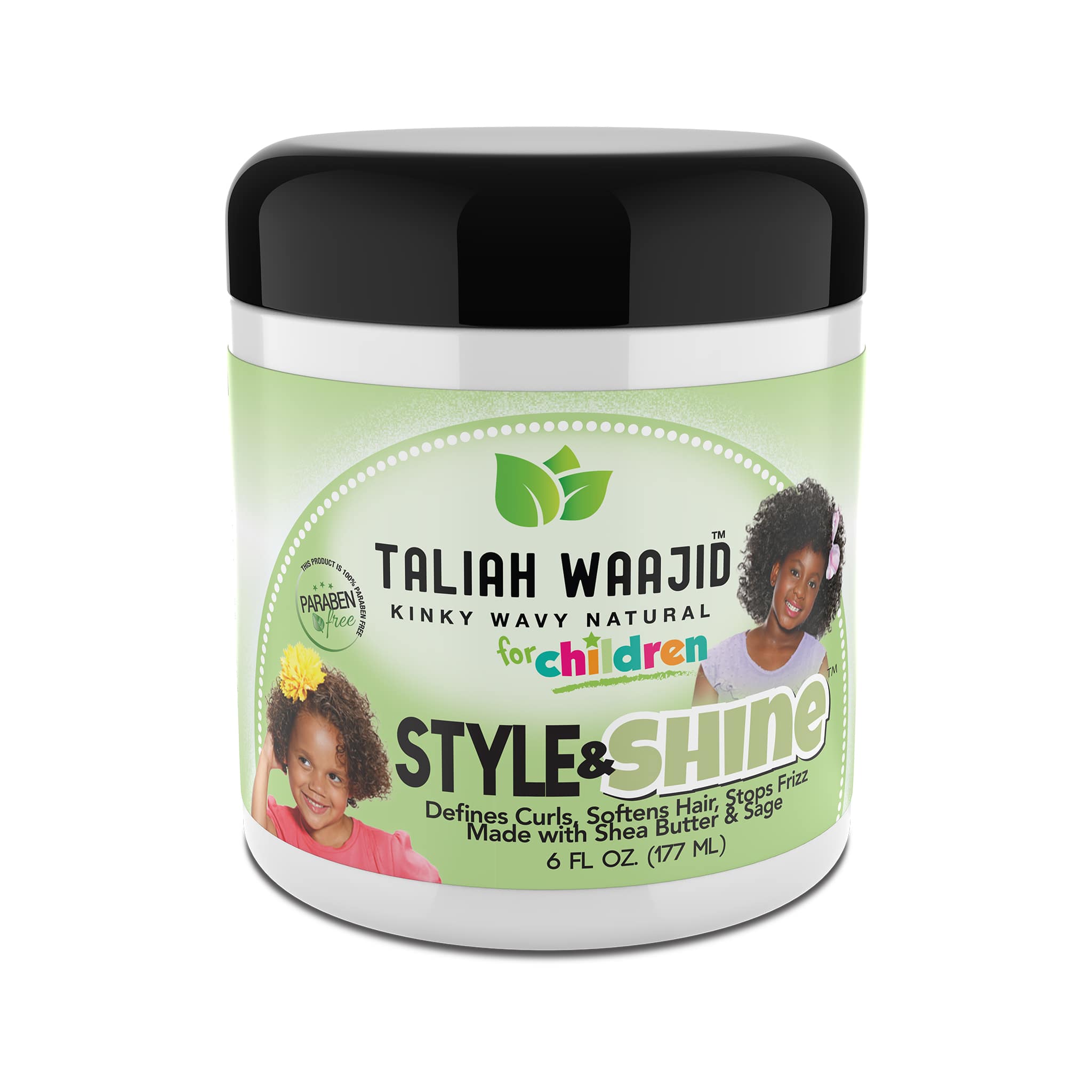 Image of Taliah Waajid Kinky, Wavy, Natural Herbal Style & Shine for Natural Hair 6oz