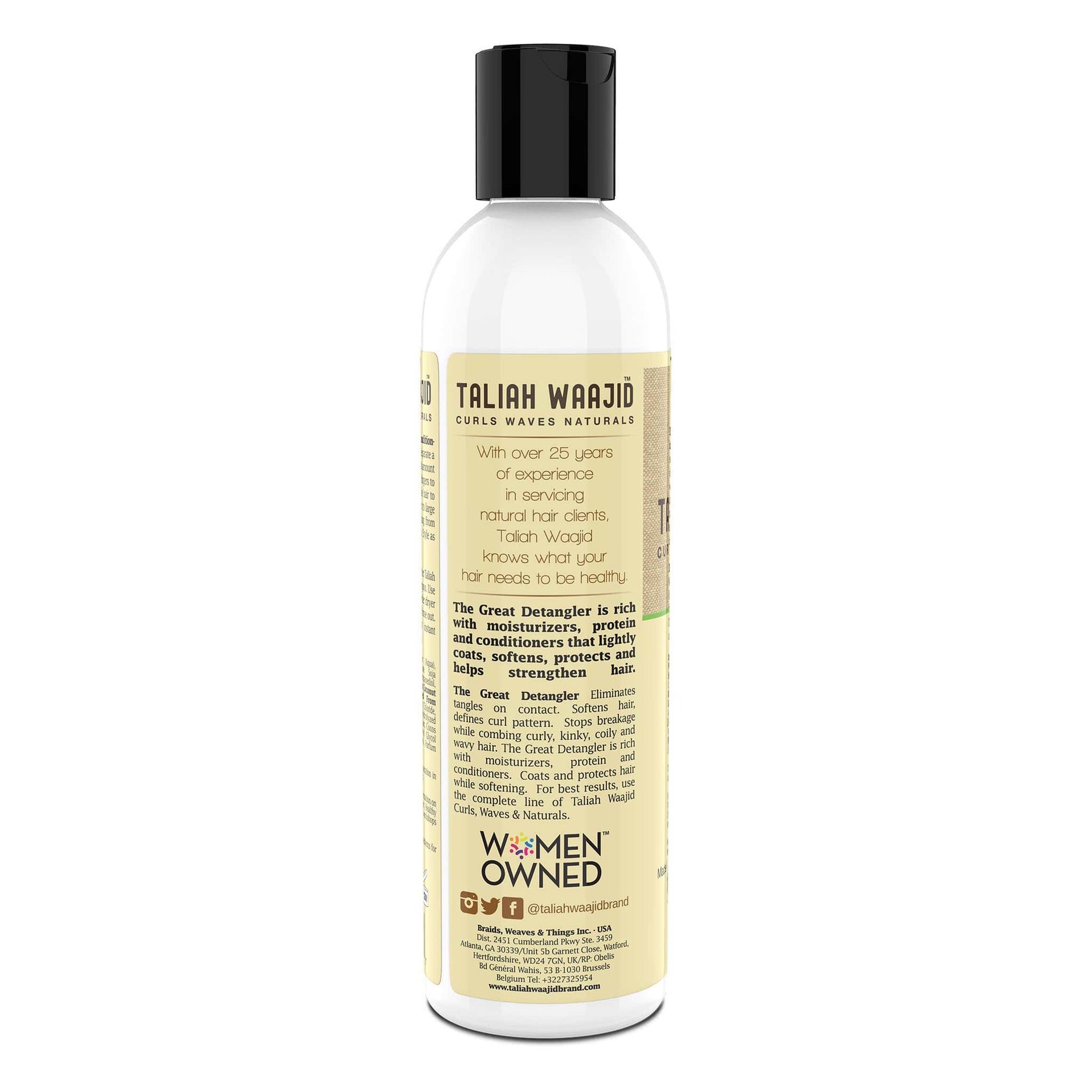 Taliah Waajid Curls, Waves & Naturals The Great Detangler 8oz