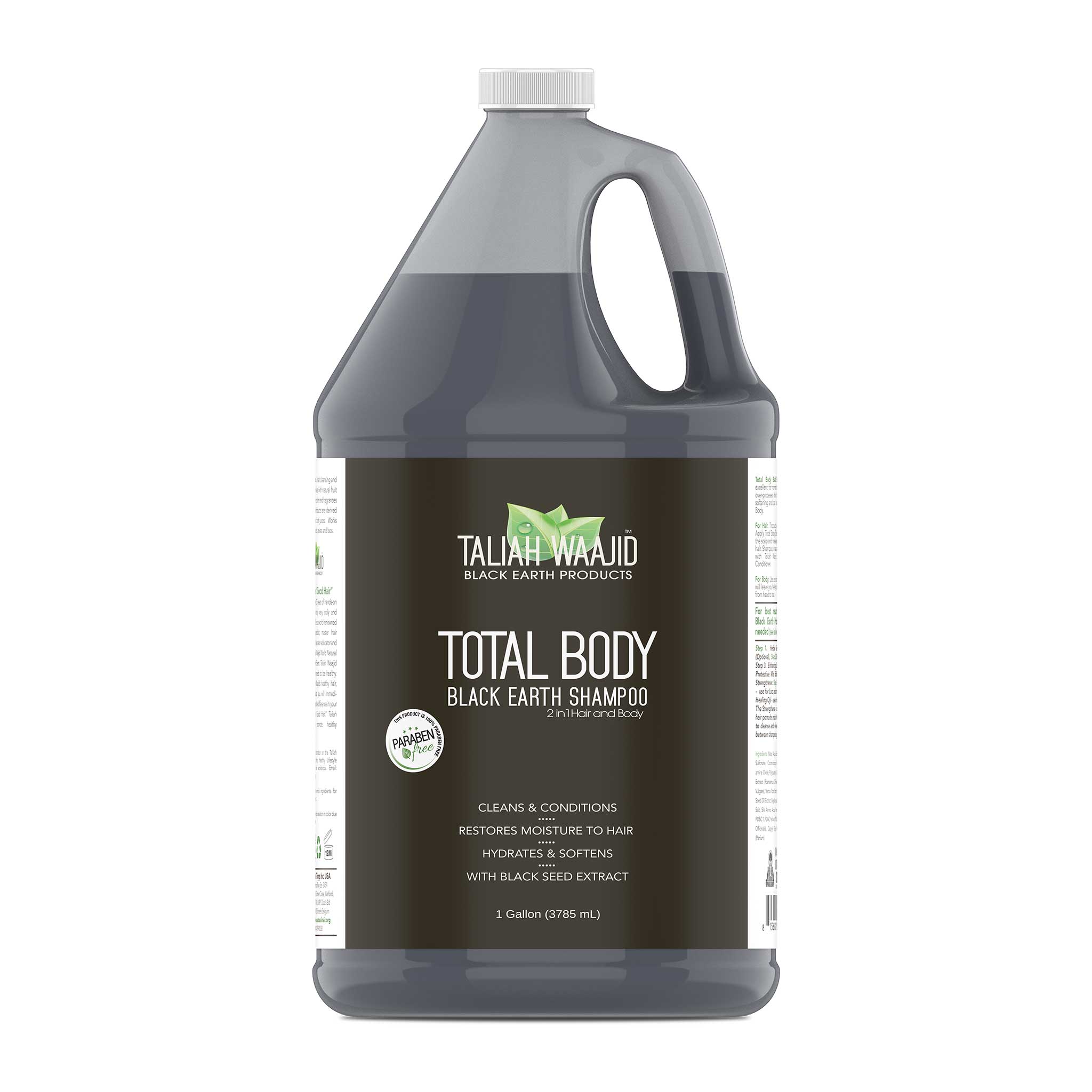 Black Earth Products Total Body Black Earth Shampoo 1 Gallon