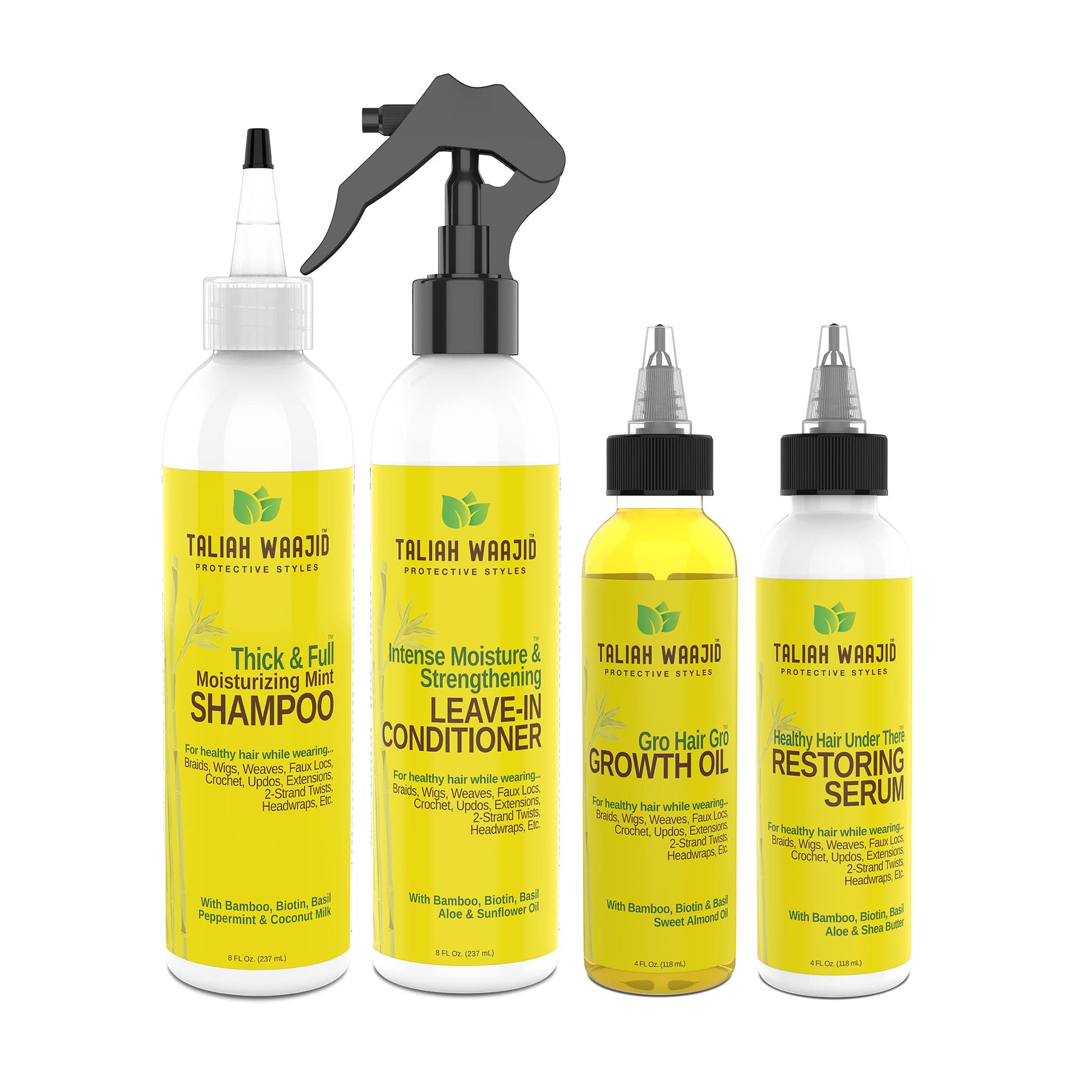 Taliah Waajid Protective Styles Regiment Care for Under Wig Care